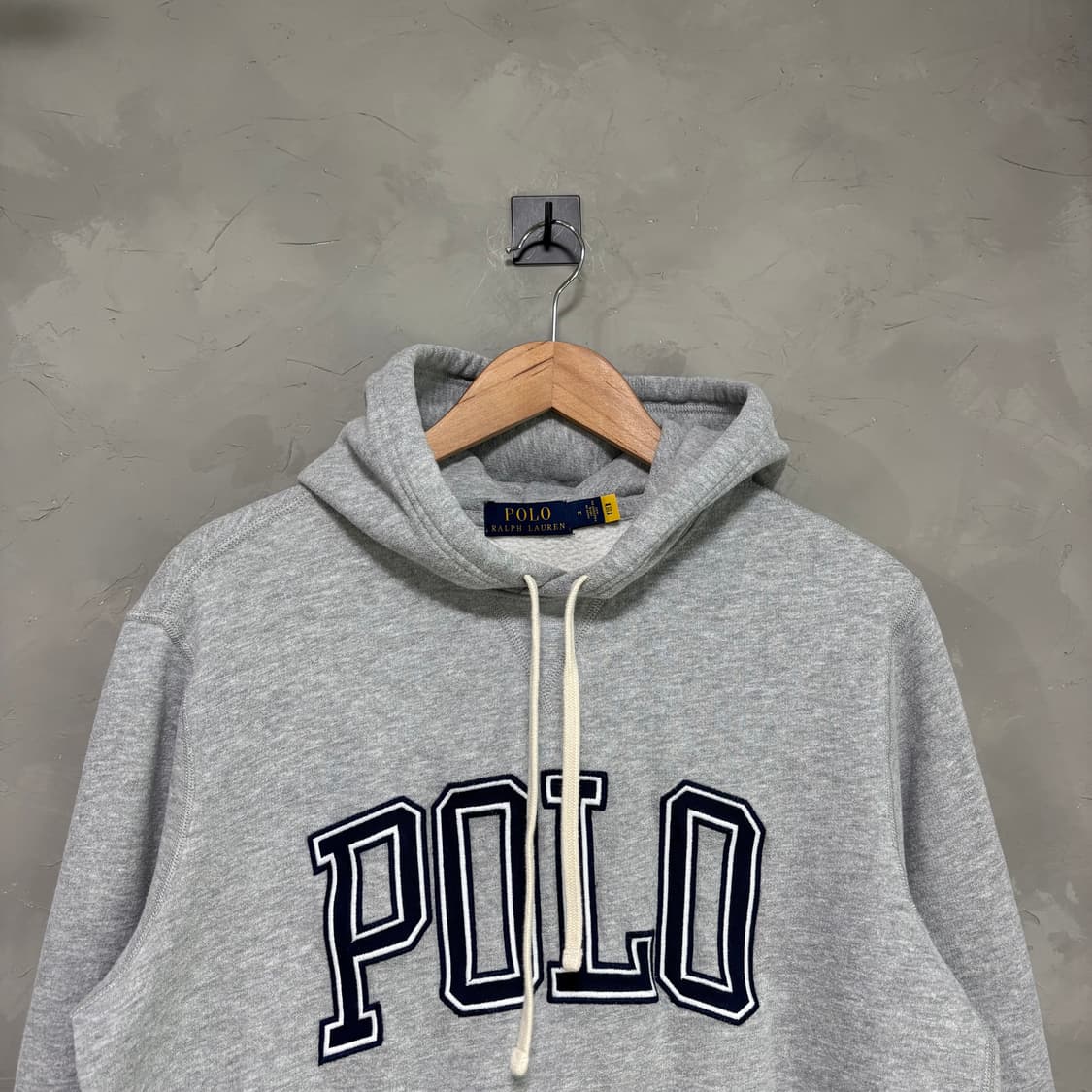 폴로 랄프로렌 신형 빅로고 후드티 회색 그레이 상품이미지2