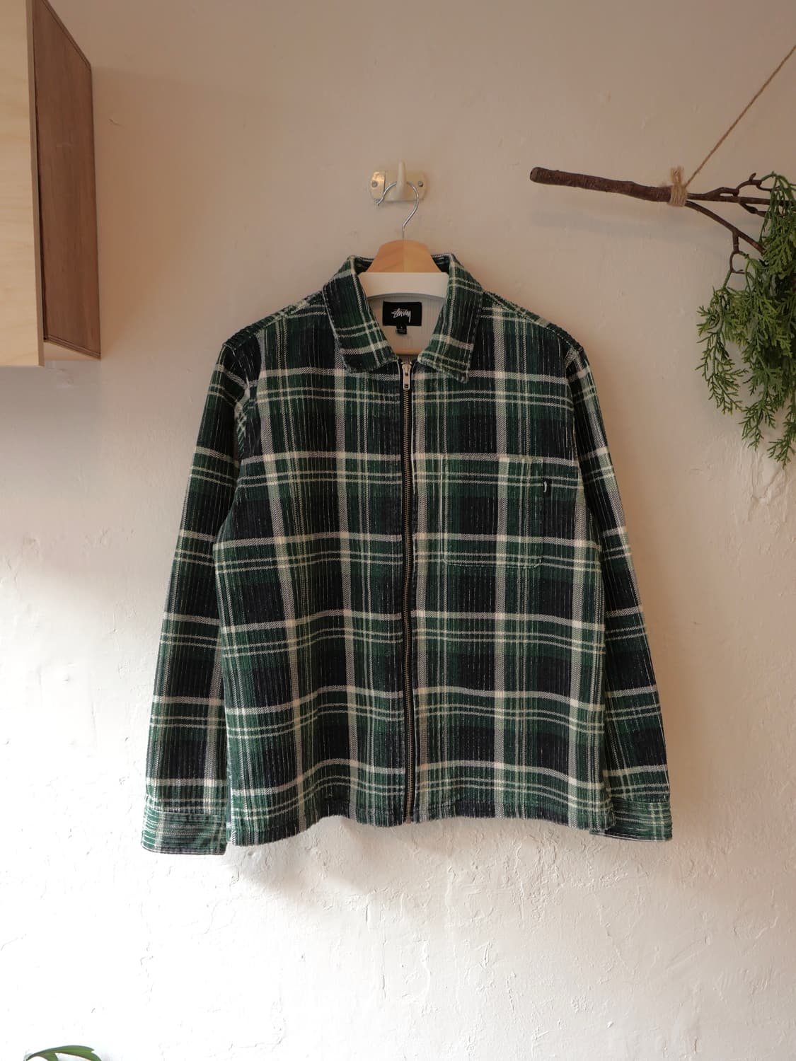 스투시 빅 웨일 집 셔츠 자켓 상품이미지1