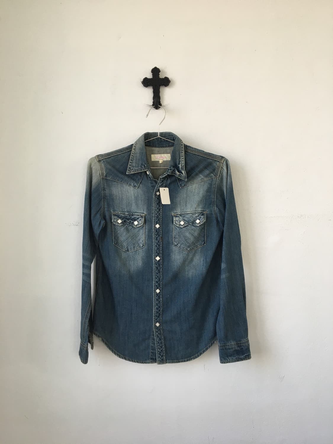 Western mood denim shirt 상품이미지2