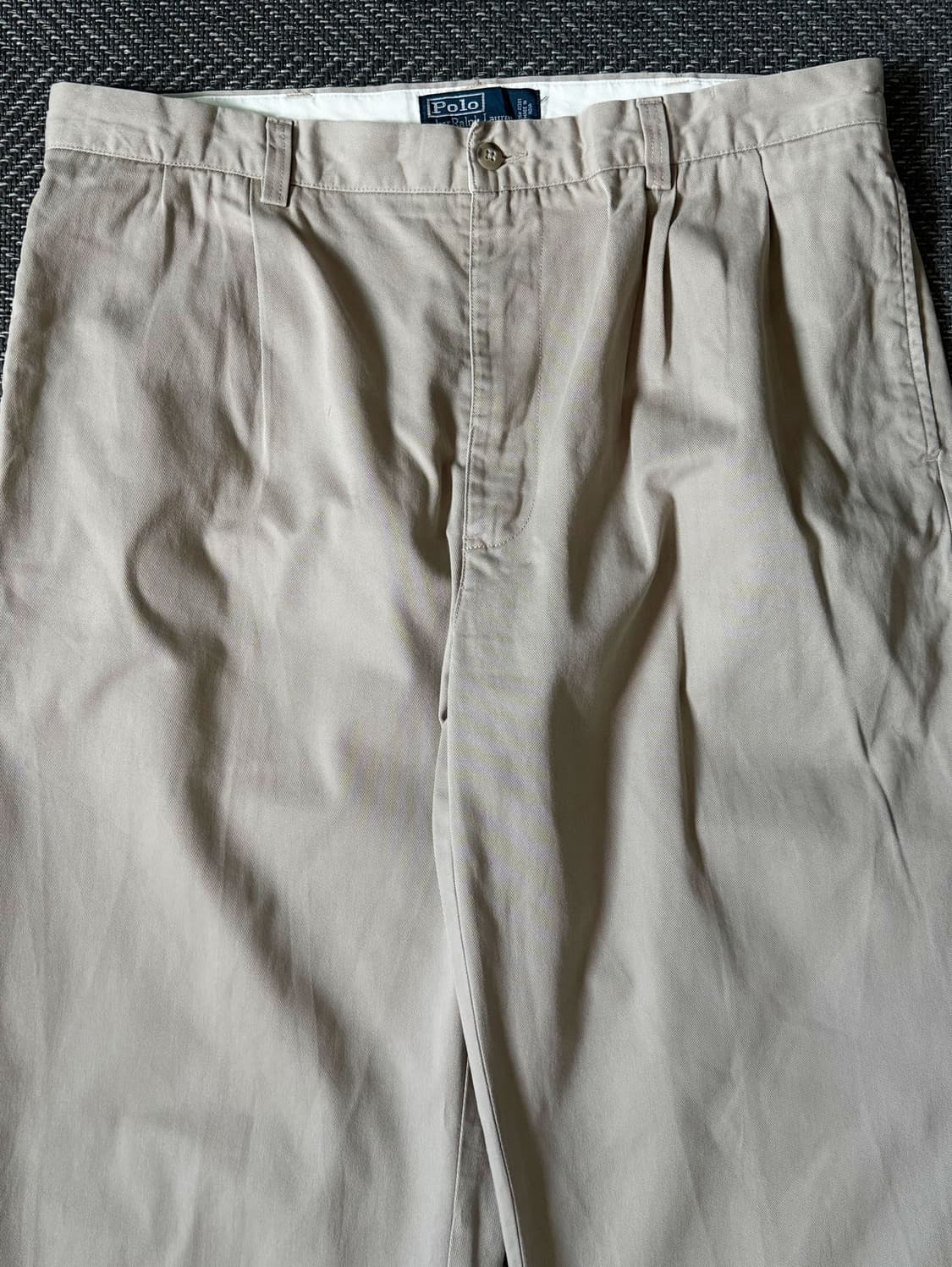(36) 폴로 랄프로렌 HAMMOND 더블 플리츠 치노팬츠 상품이미지2