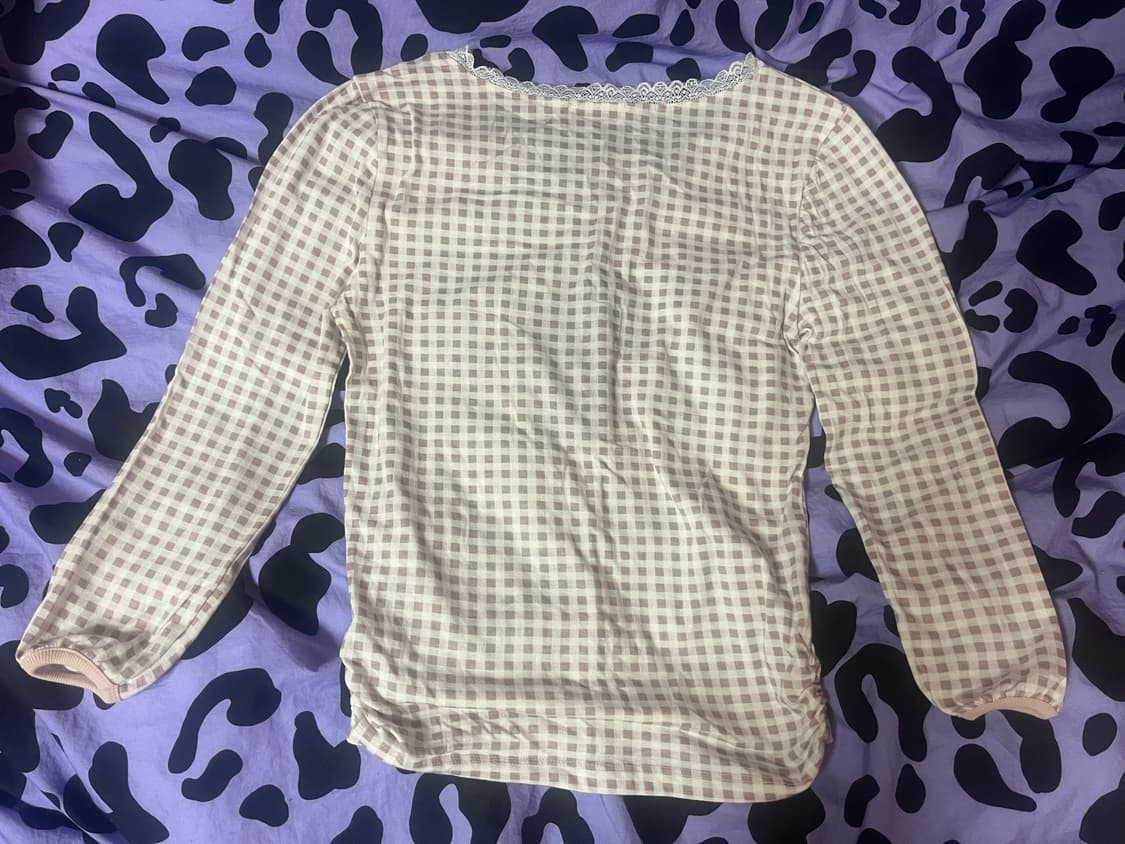 Strawberry Angel Race Neck T-shirt 상품이미지8