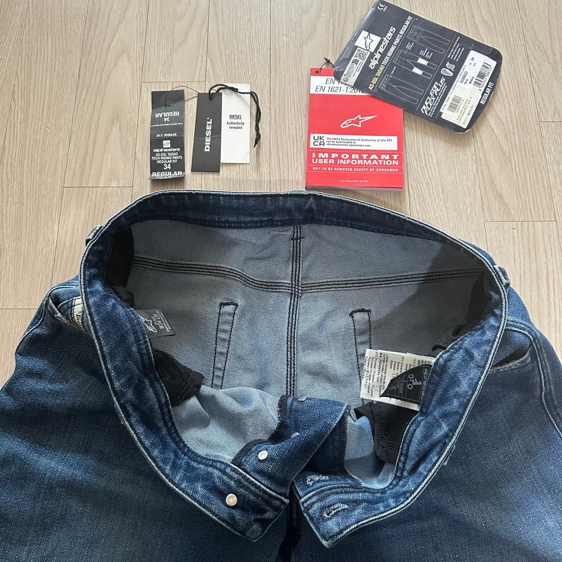 알파인스타 x 디젤 tadao pants 34 상품이미지3