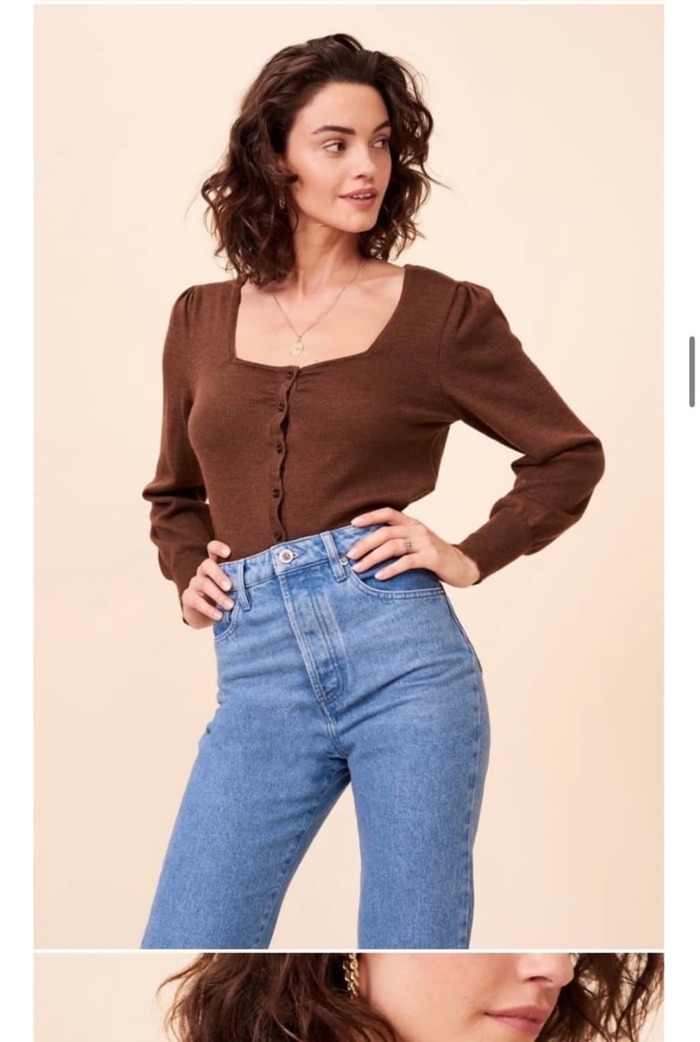 프랑스브랜드 Rouje Paris의 Aurelia 가디건 상품이미지1