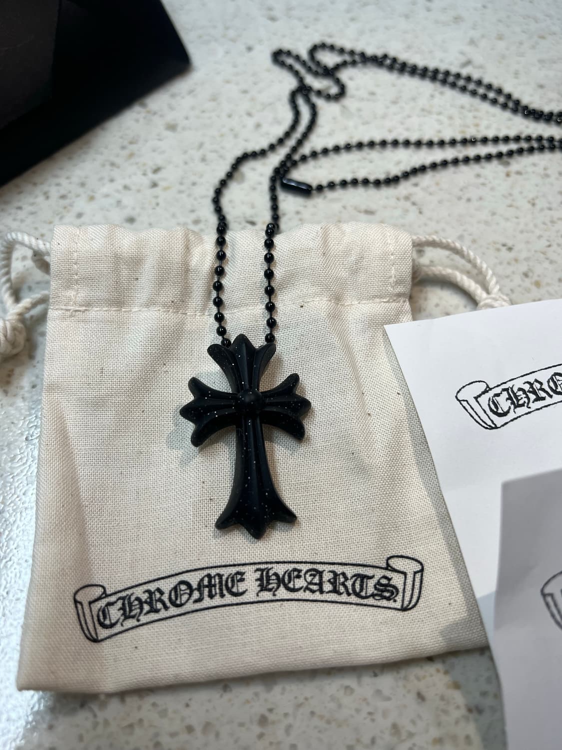 크롬하츠 실리크롬 글리터 블랙 , 블랙 판매합니다 상품이미지2