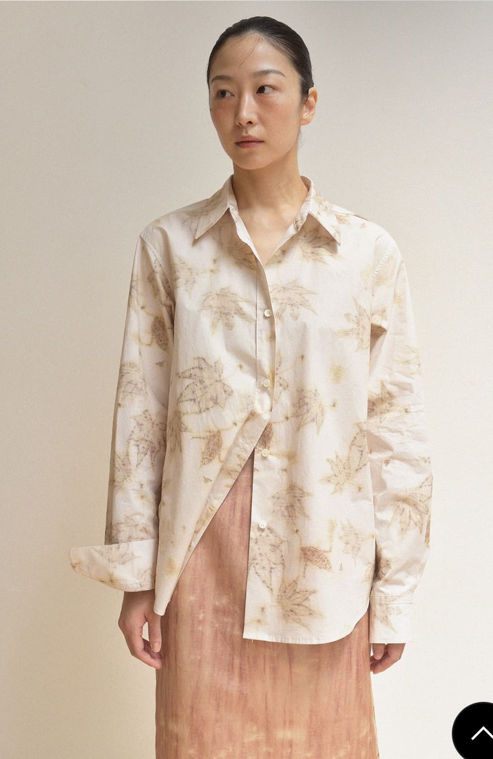티크 cotton shirts_maple ivory 상품이미지3