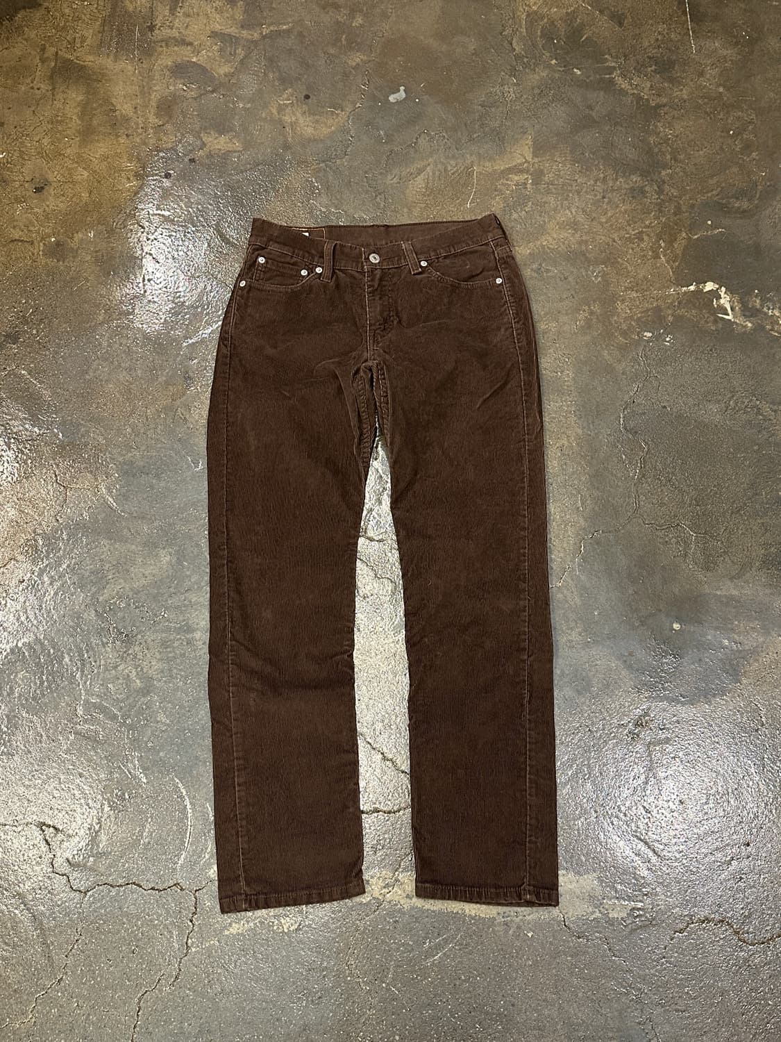 리바이스 514 코듀로이 브라운 팬츠 W30 L30 상품이미지1