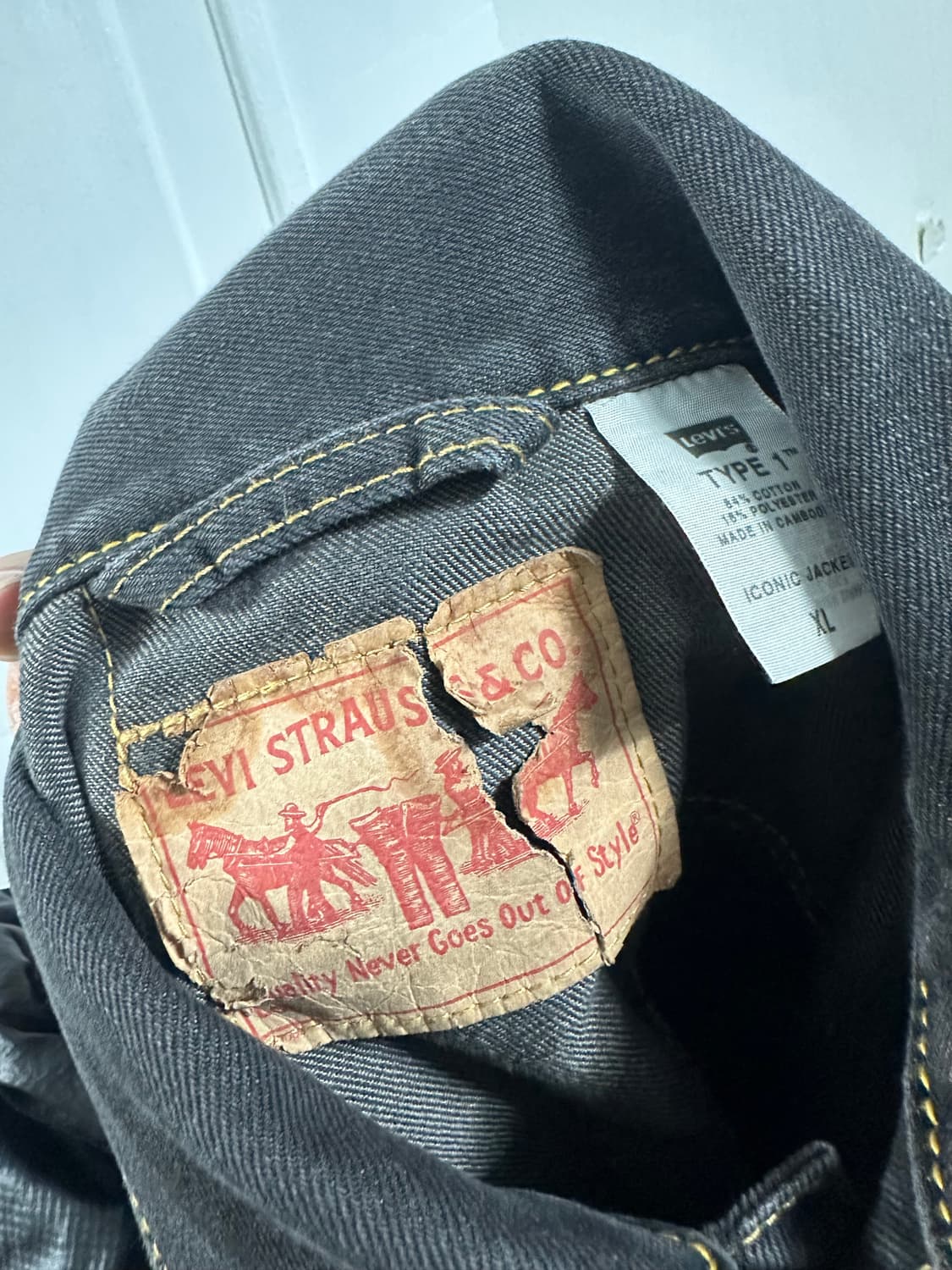 리바이스 타입원 데님 트러커자켓 상품이미지4
