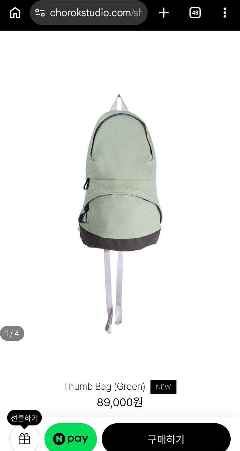 초록스튜디오 백팩 상품이미지1