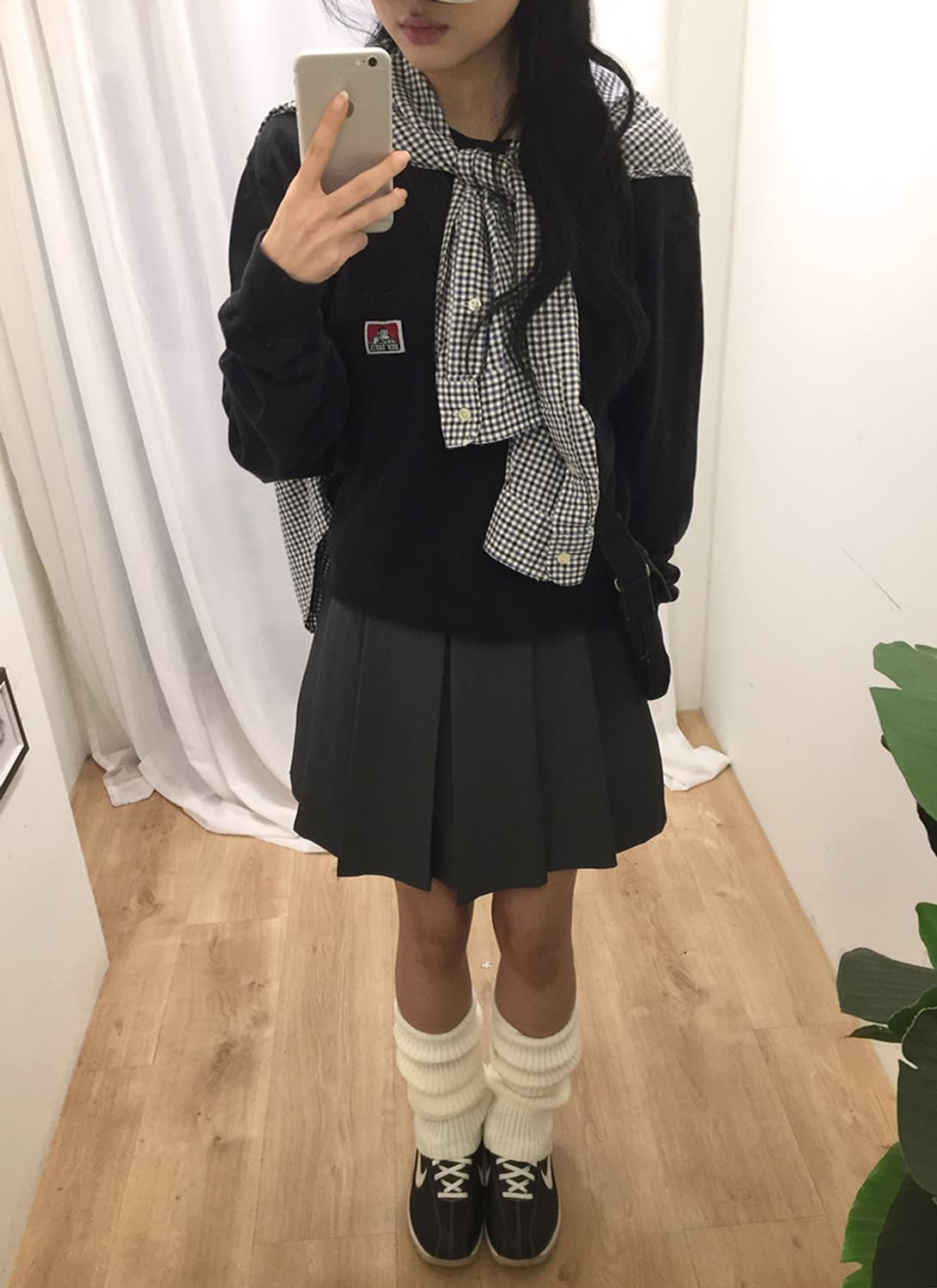 Unisex Ben Davis Long-sleeved T-shirt 상품이미지2