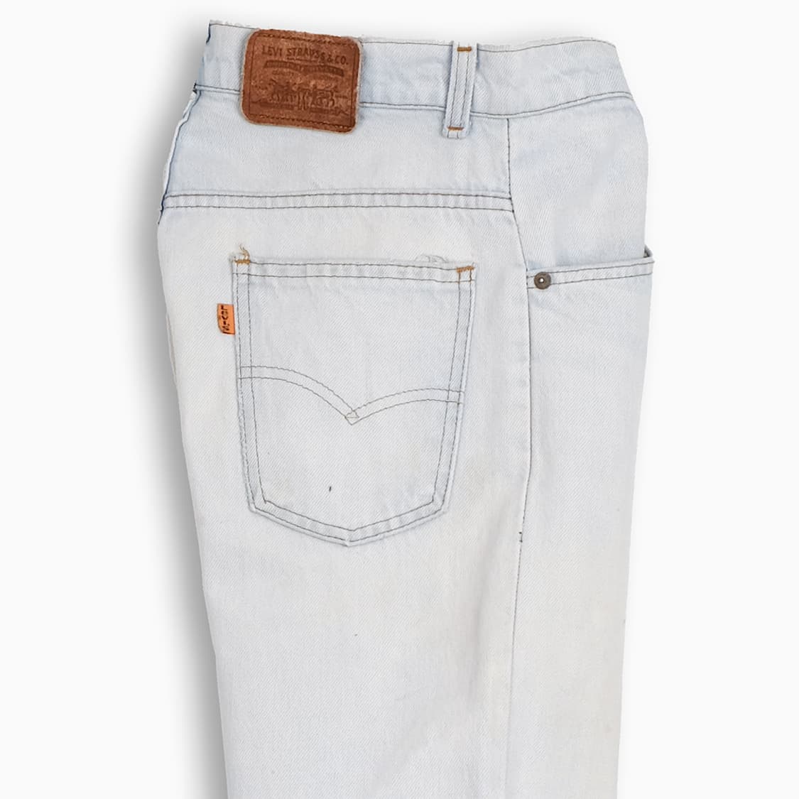 빈티지 리바이스 619 오렌지탭 연청 90s 27인치 OR6192901 상품이미지5