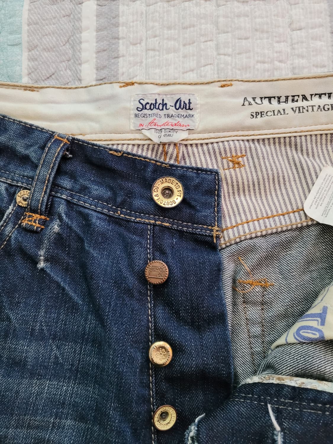 스카치앤소다 Scotch&Soda 어센틱 빈티지셀렉션 스트레이트진 32  상품이미지4