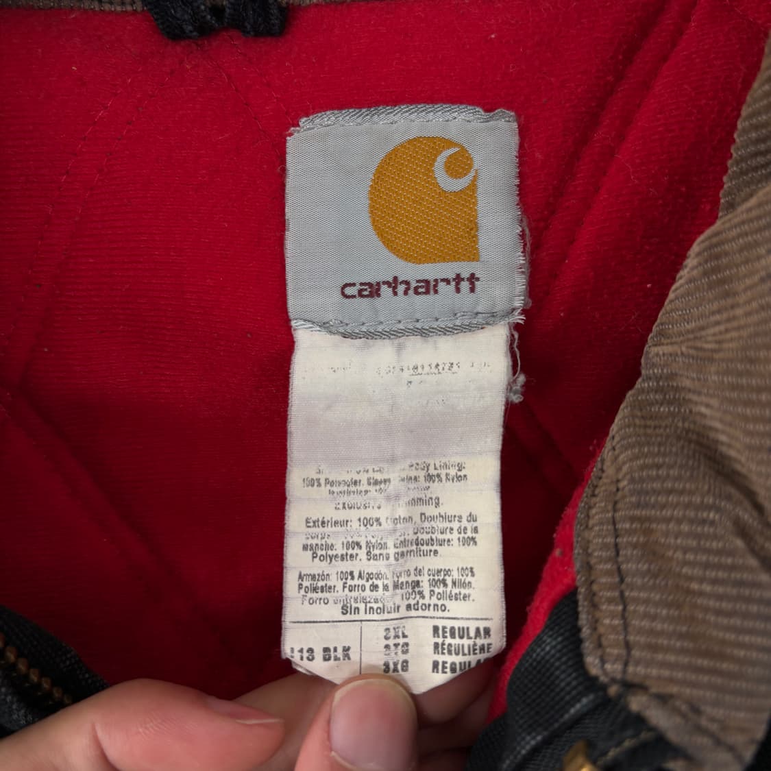 칼하트 j13 산타페 자켓 블랙 상품이미지8