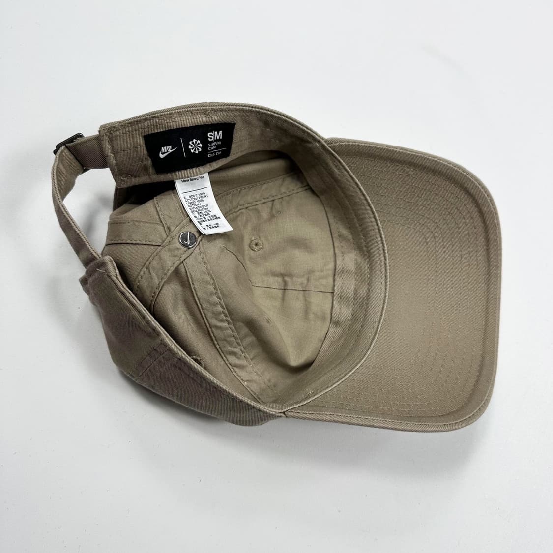 나이키 퓨추라 헤리티지 베이지 볼캡 모자 상품이미지4