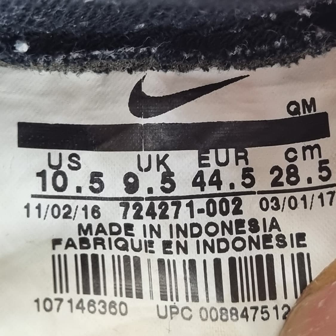 나이키 올코트 로우 레더 남성스니커즈285 상품이미지6