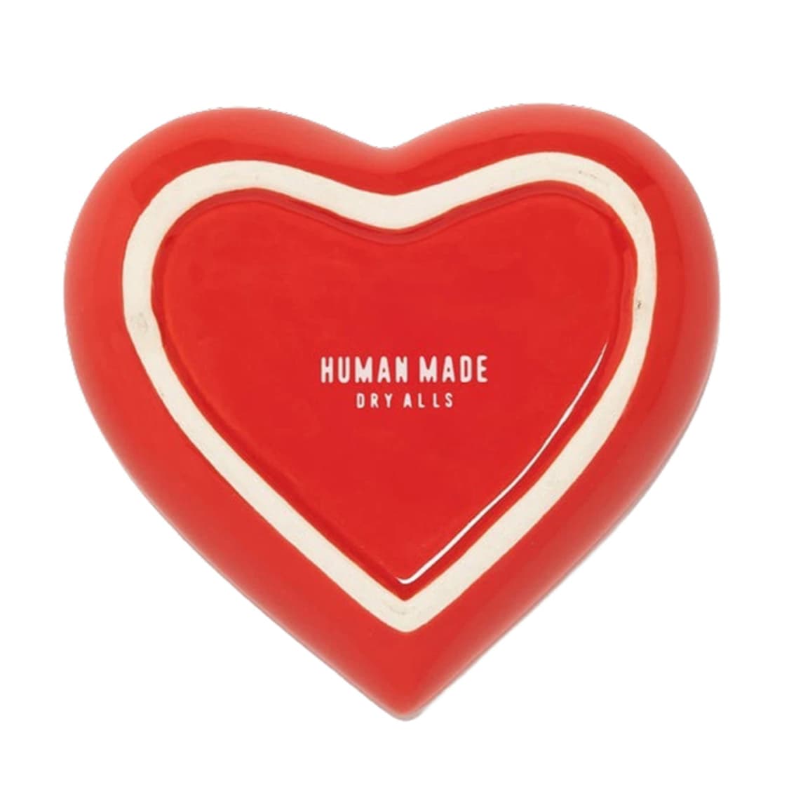 휴먼메이드 케이코 소오토메 하트 세라믹 트레이 레드 상품이미지2