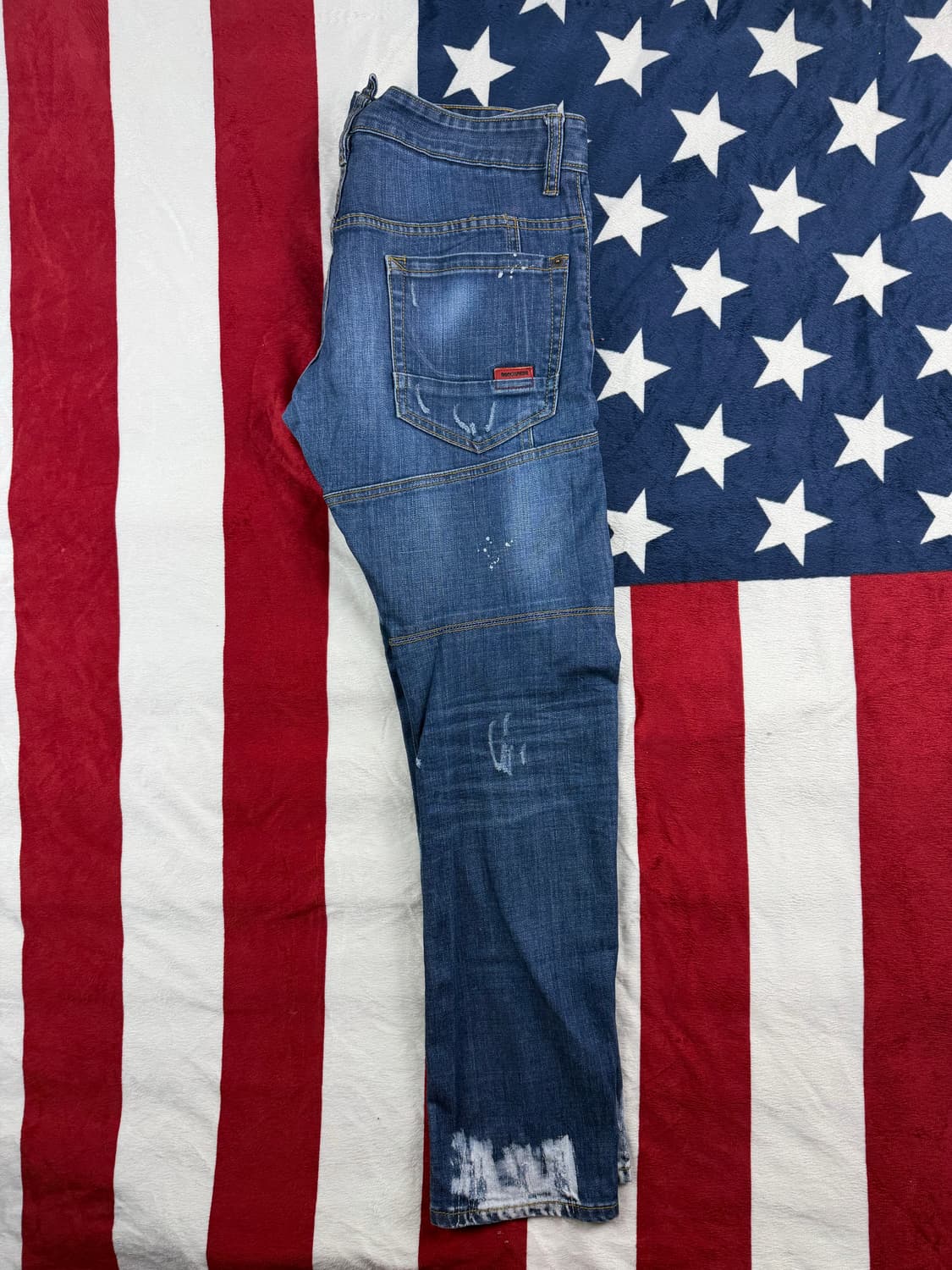 디스퀘어드2 슬림핏 데님 48사이즈 – 이탈리아 생산 | 프리미엄 디자인 상품이미지4