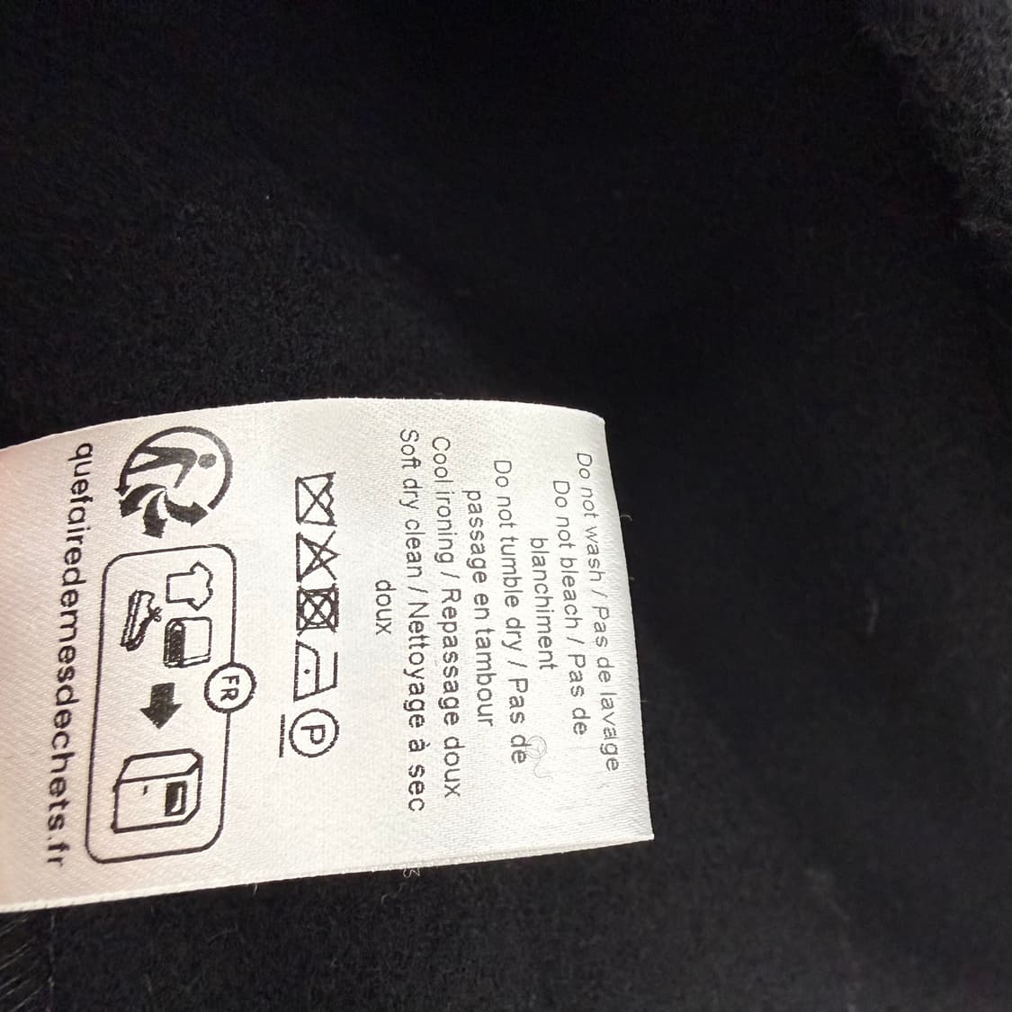 르메르 25fw 랩코트 블랙 S 상품이미지7