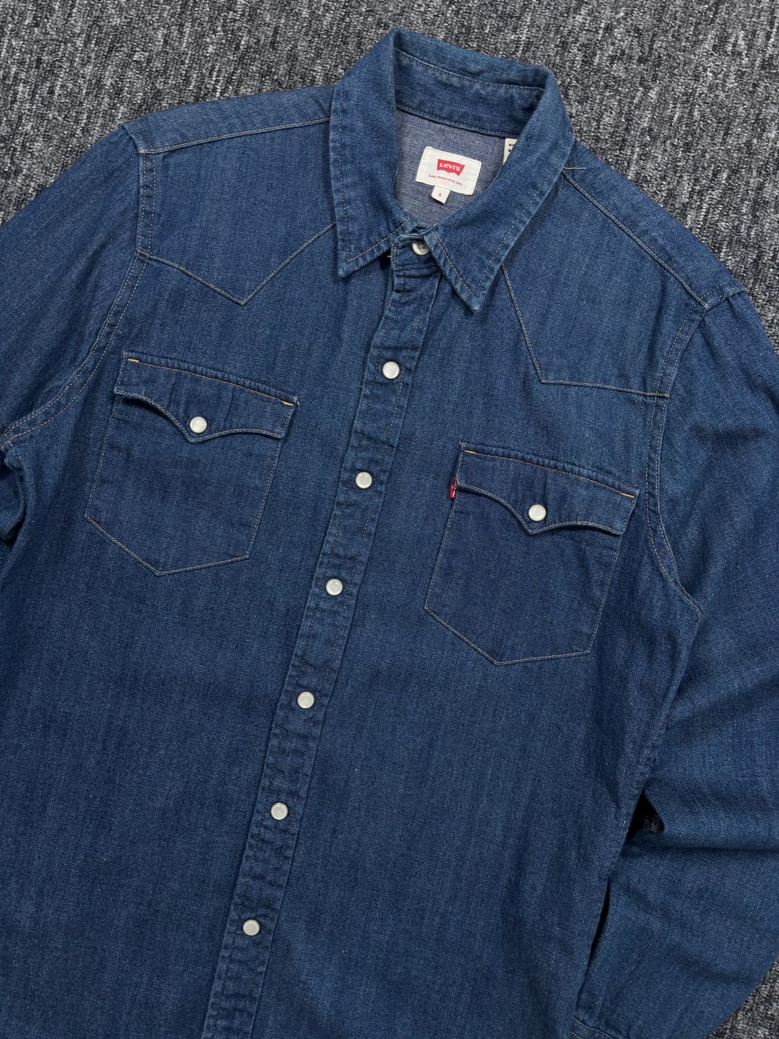 리바이스 투포켓 데님 웨스턴 셔츠 상품이미지6