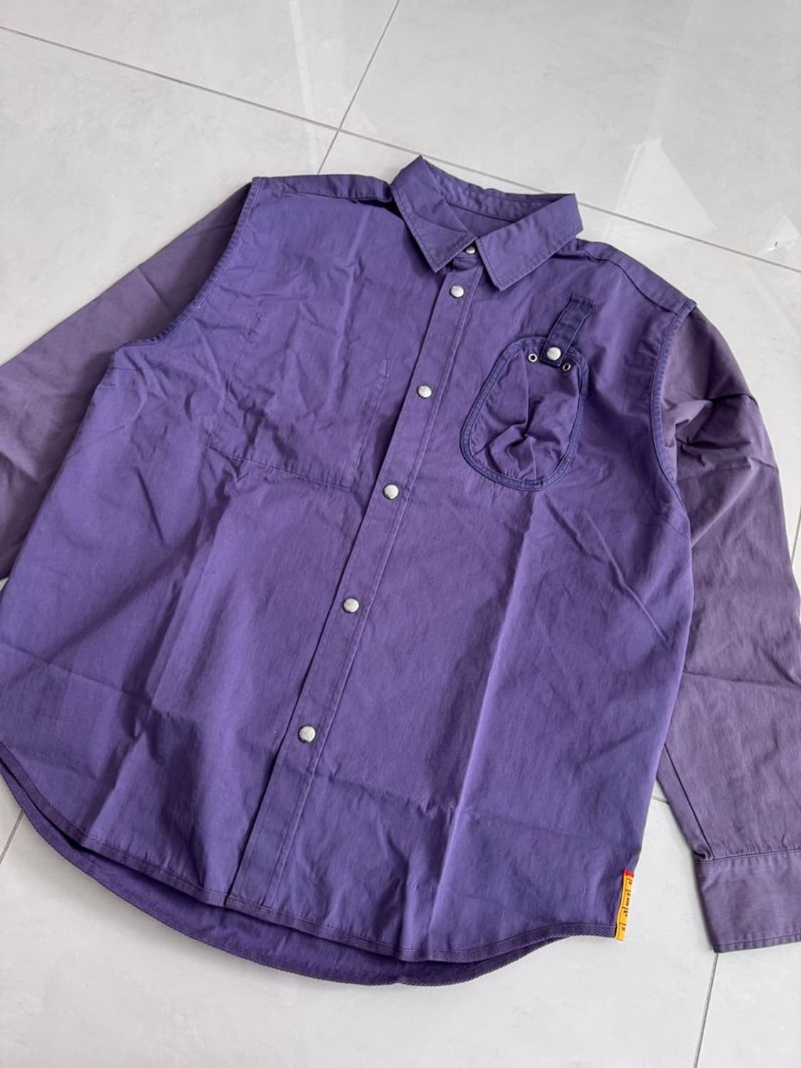 VINTAGE WASHED 빈티지 워시드 긴팔 셔츠 상품이미지2