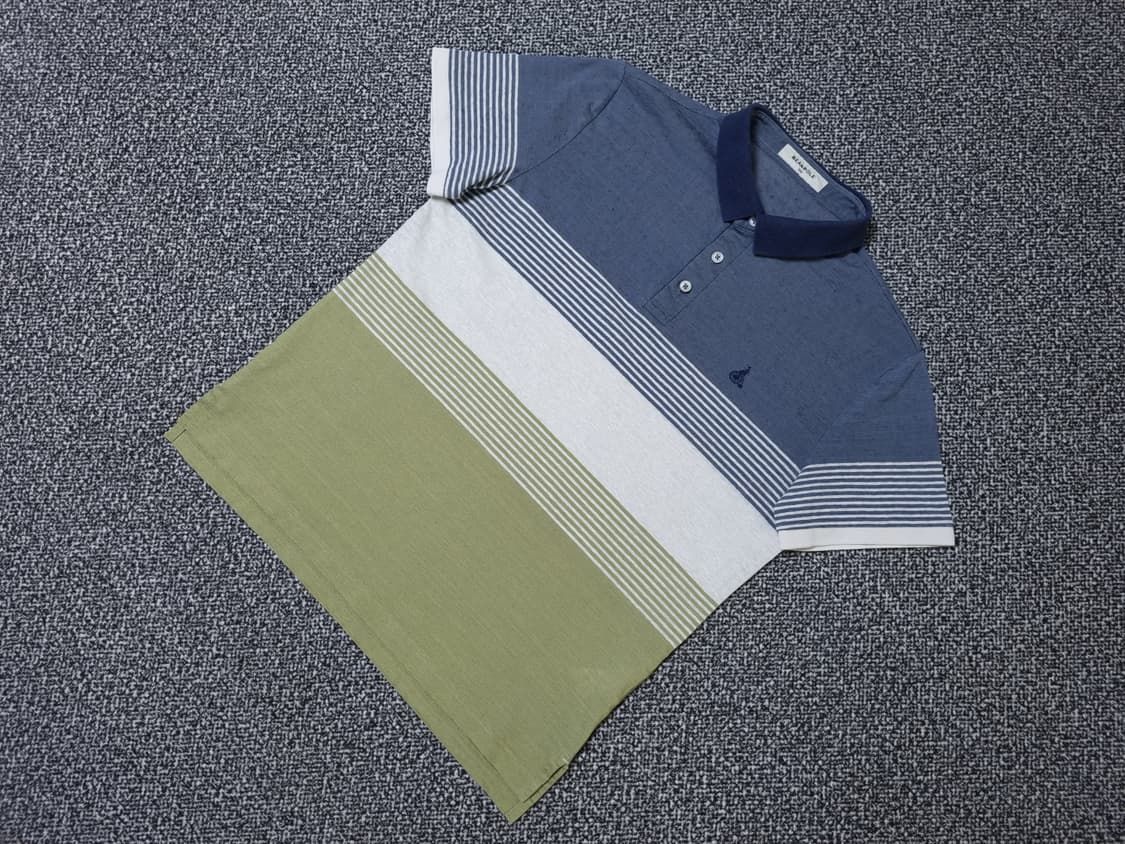 [무료배송][100]빈폴 남성용 린넨 반팔티 카라티 상품이미지3