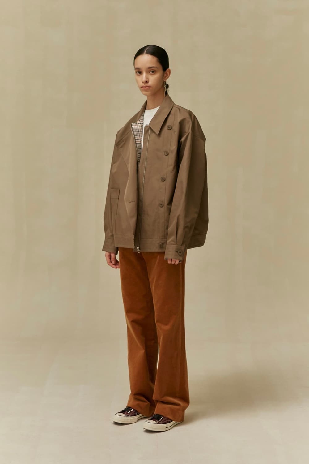 로우클래식 언발란스 오픈 자켓 unbalance open jacket 상품이미지2