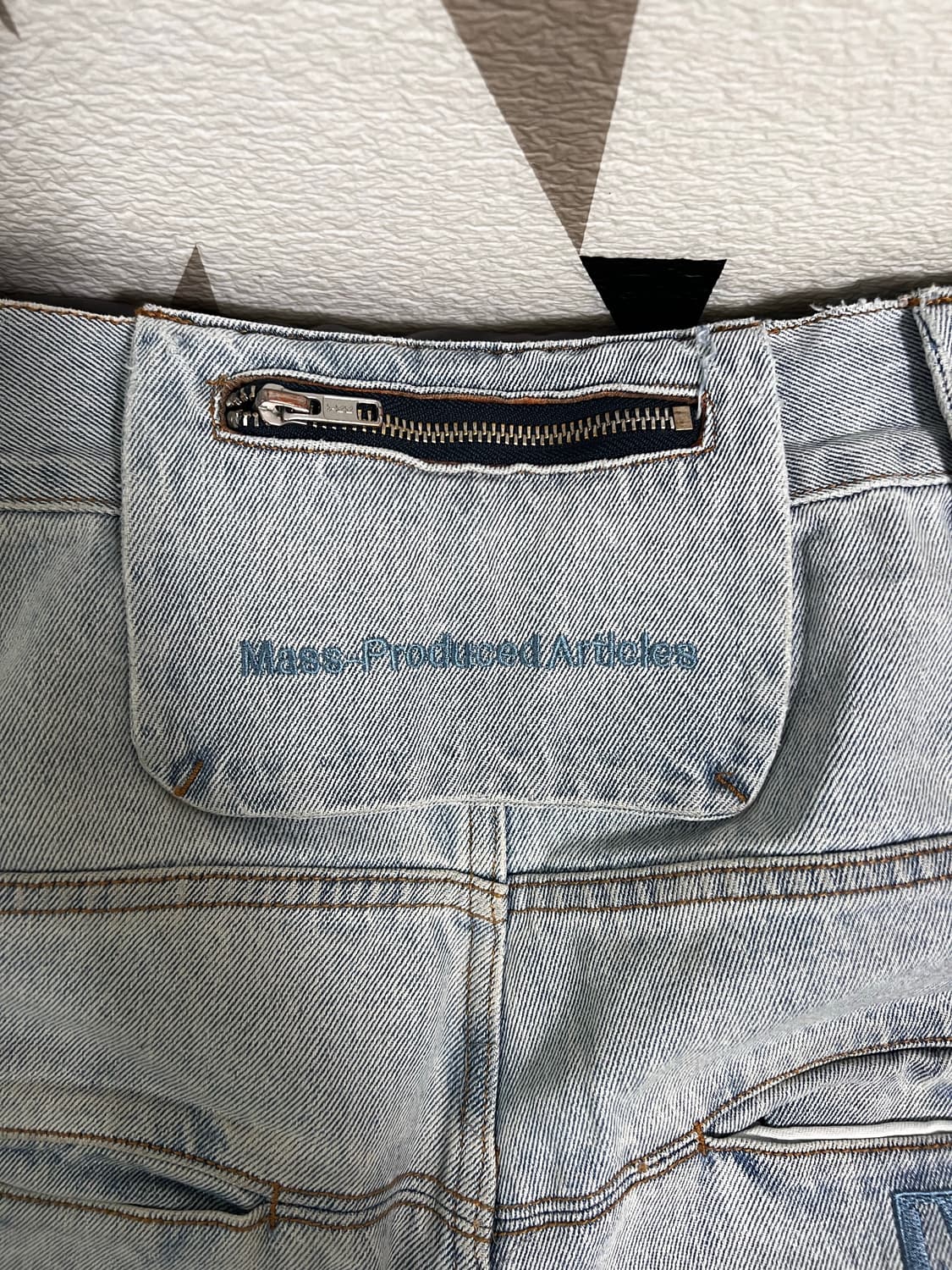 플라스틱프로덕트 bag팬츠 steel blue  M 상품이미지5