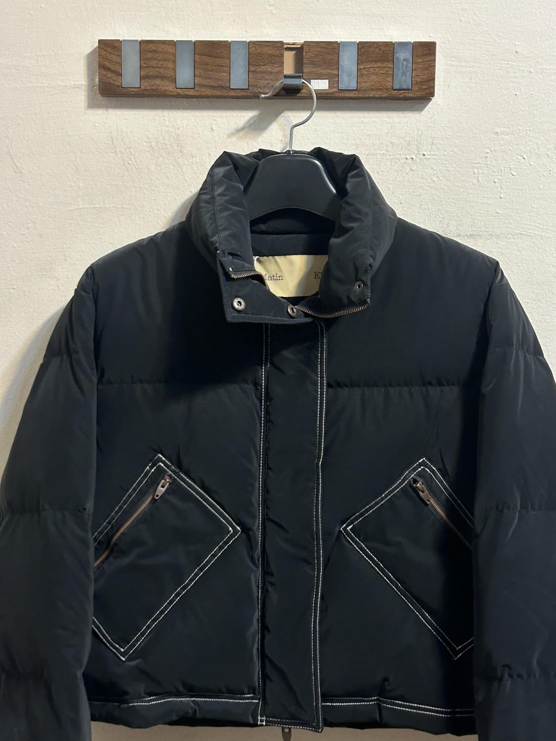 마뗑킴 스티치 숏 패딩 자켓 상품이미지2