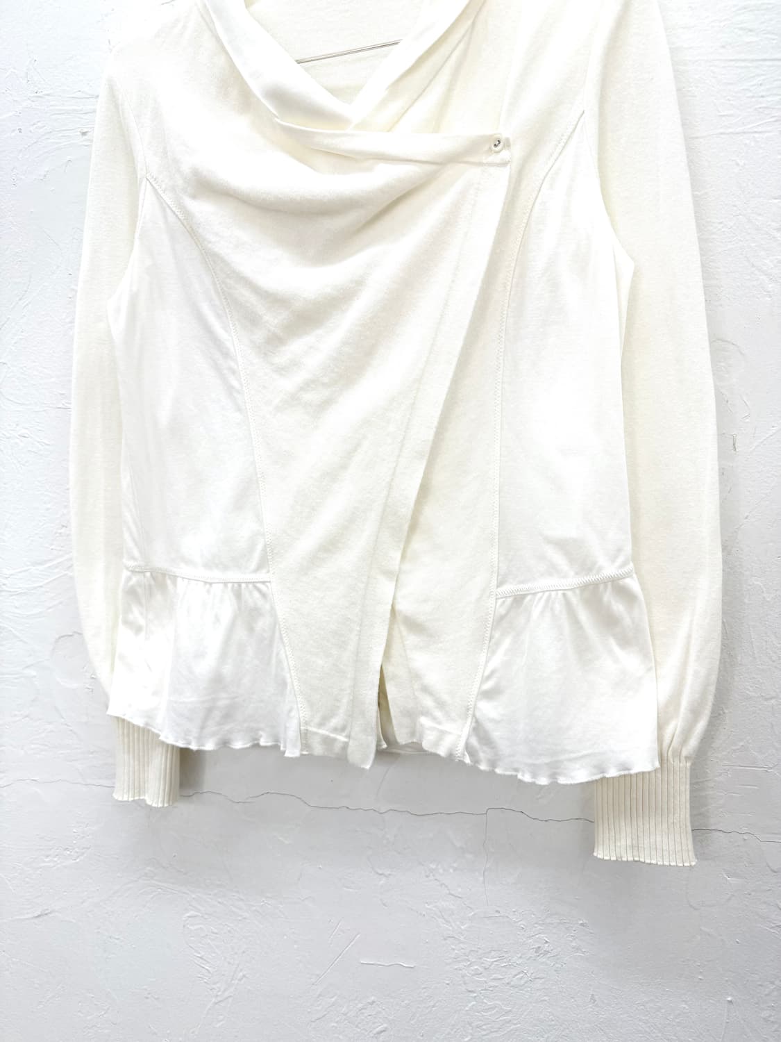 hiroko bis 에센셜 레이어드 랩 가디건 상품이미지2