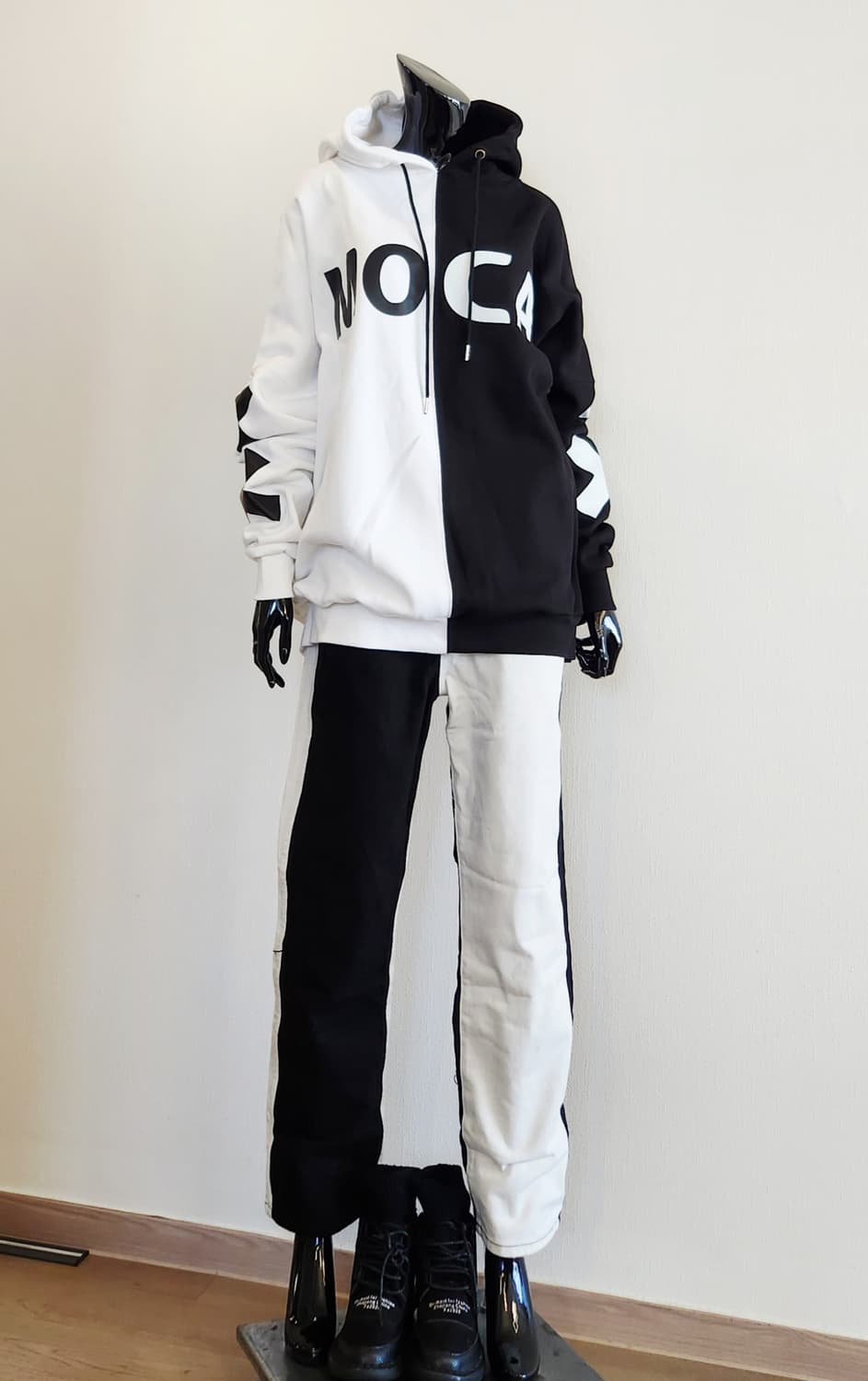 모카형 후드 맨투맨  상품이미지1