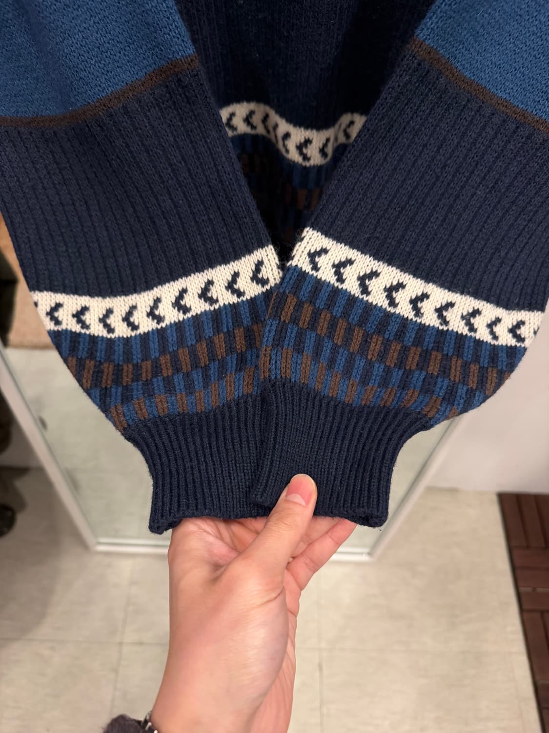 Mr.Casque 빈티지 울 니트 (made in Japan) 상품이미지4