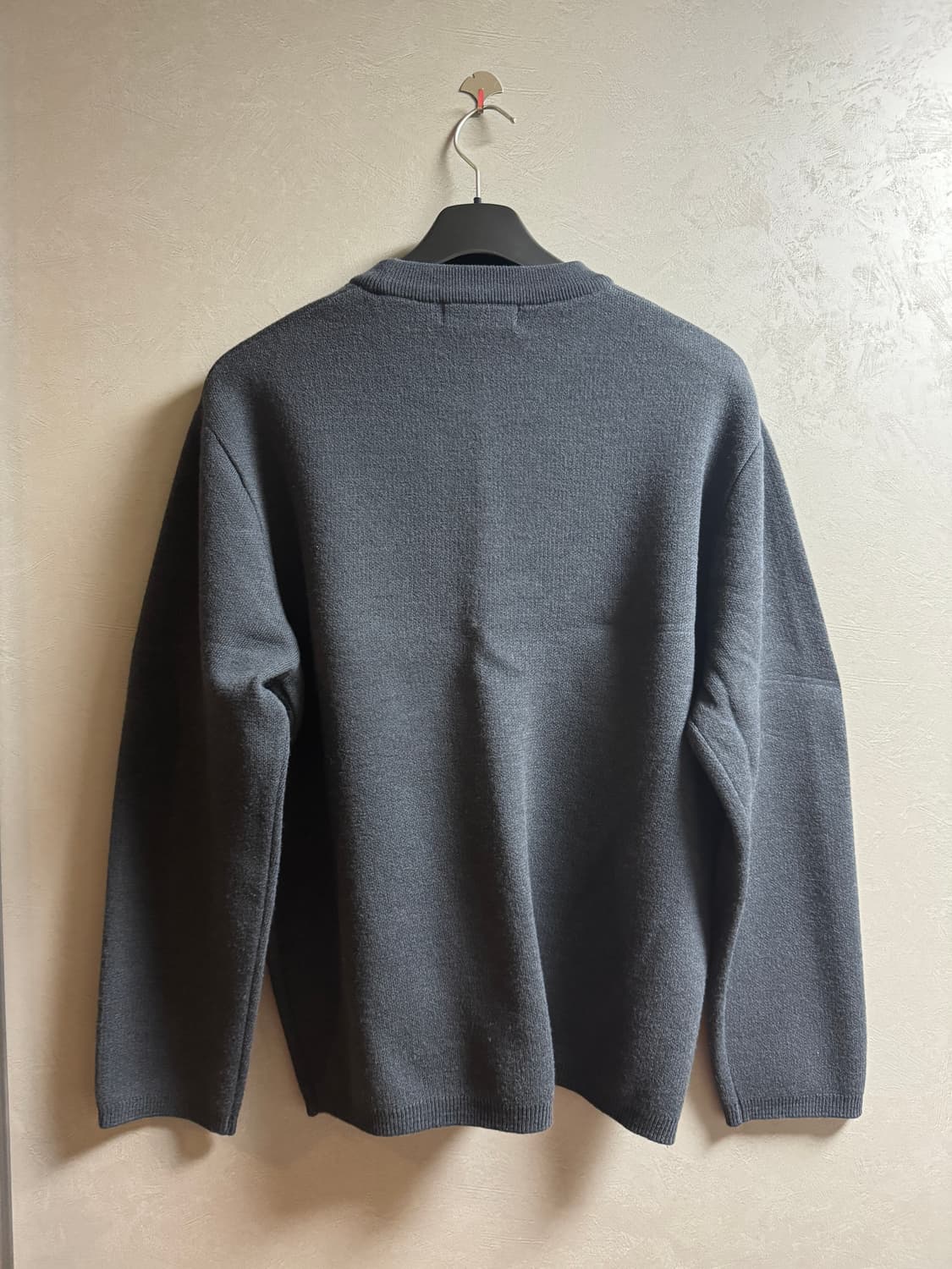 엘무드 화란 세미오버 니트 마티니 블루 46 상품이미지2