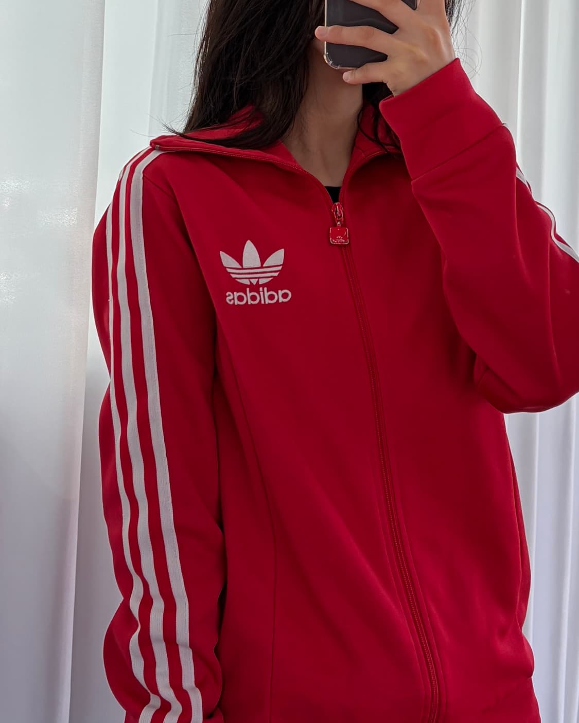 [XS]아디다스 유로파 레드 트랙탑 져지 상품이미지1