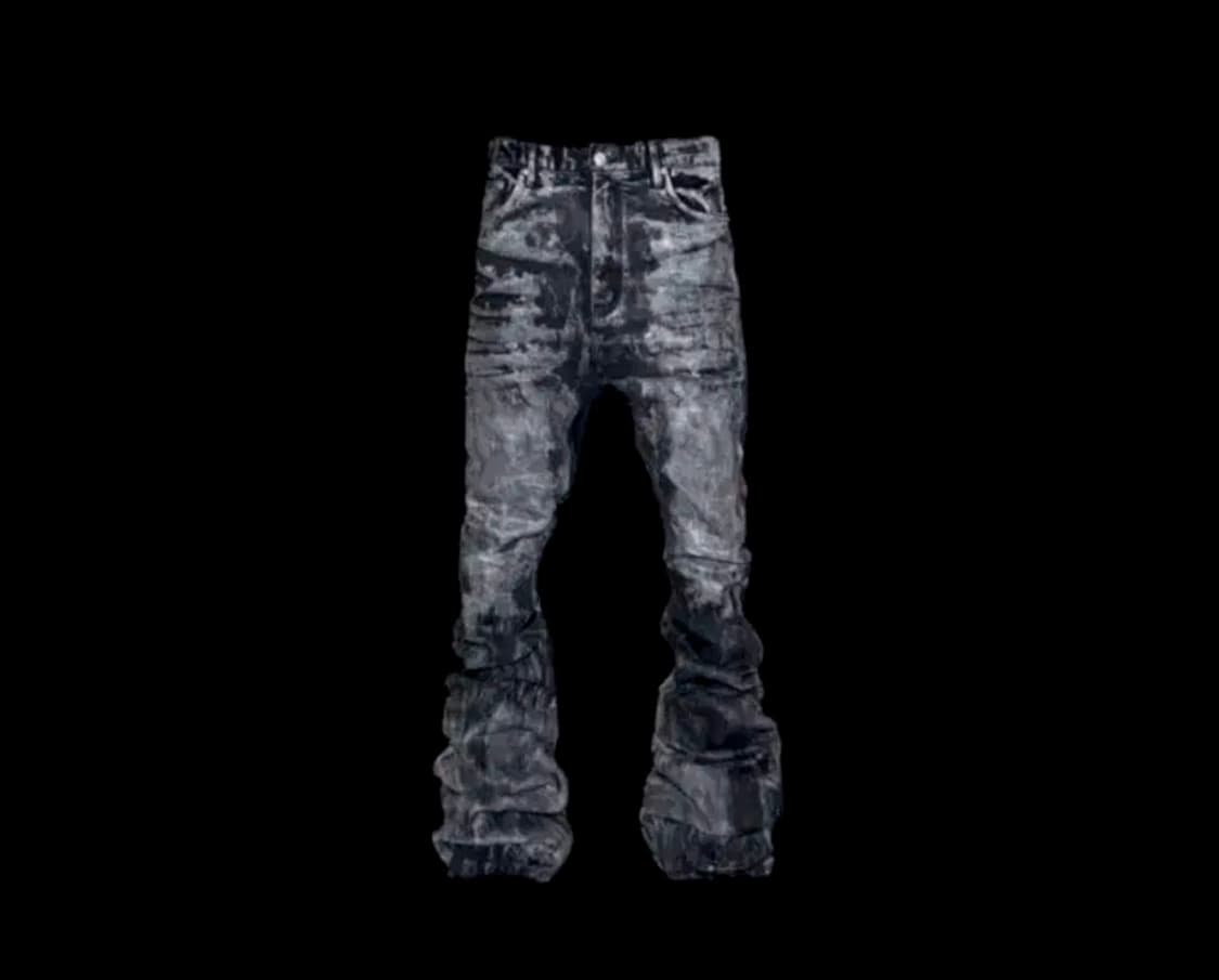 에모스탠스 클럽 펜타그램 플레어 진 샘플 제품 상품이미지1