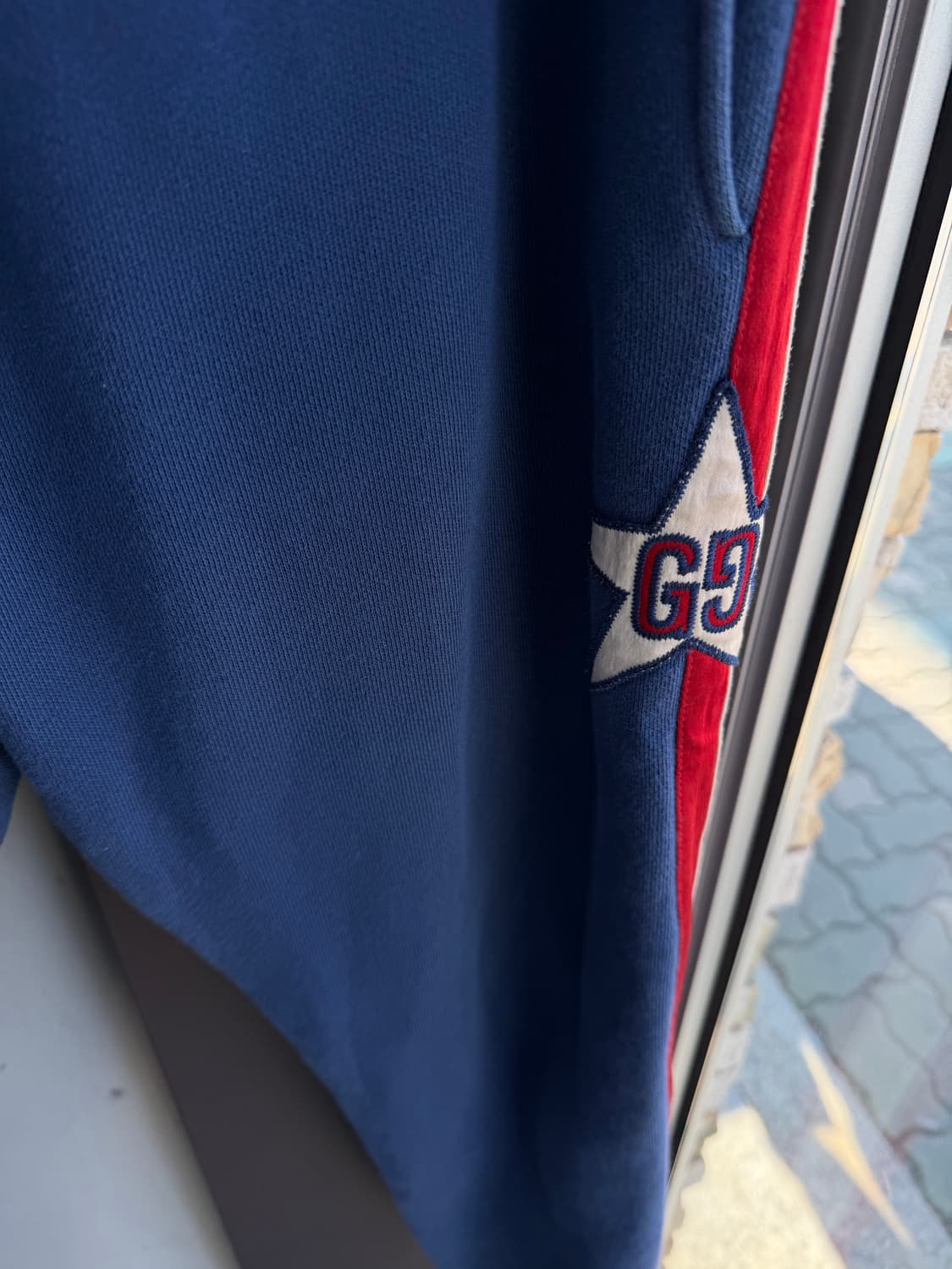 S/ 구찌 스타로고 삼선 트레이닝 트랙팬츠 상품이미지6