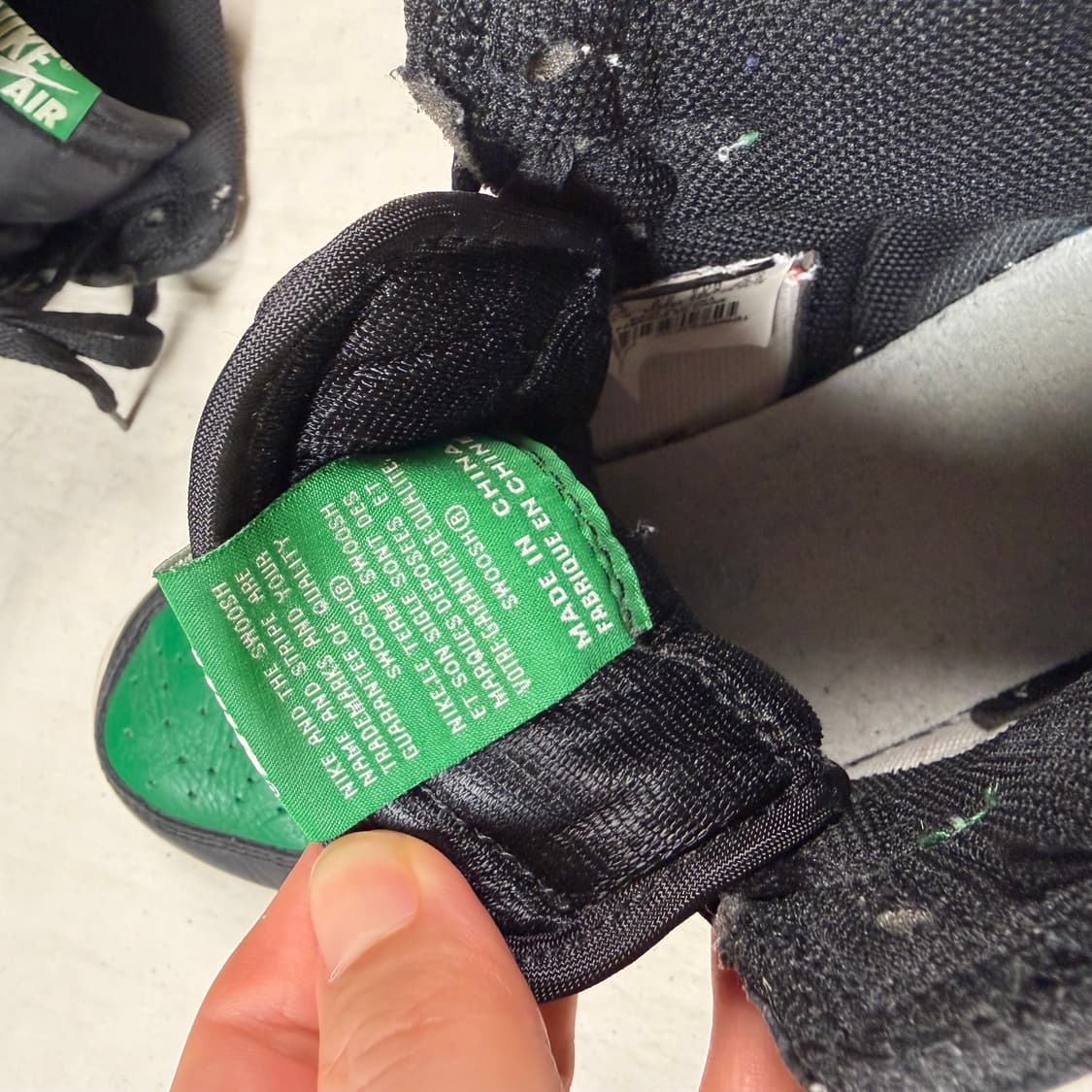 나이키 조던1 OG 파인그린 하이 255 상품이미지4