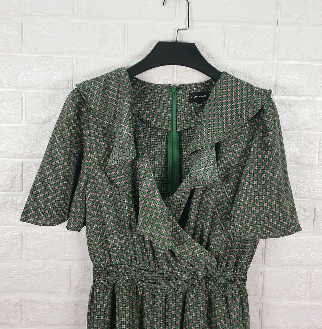 [55]플라스틱아일랜드 프릴 점프 수트 상품이미지4