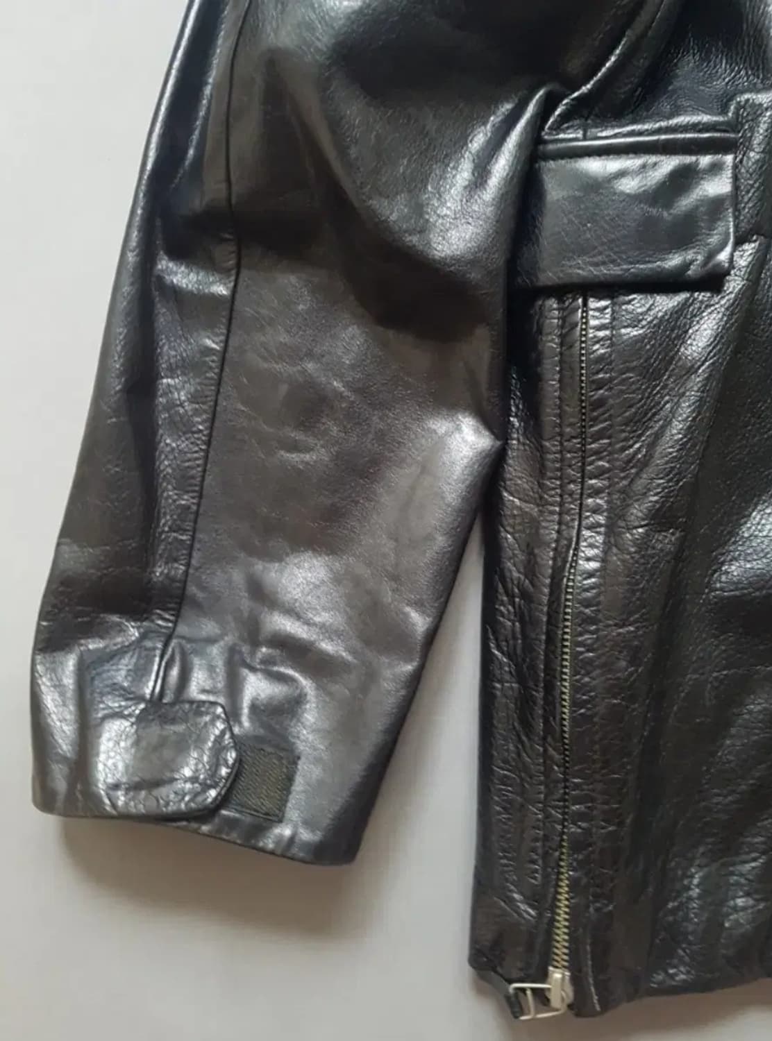 [105] 씨피컴퍼니 100% 소가죽 렌즈 자켓 점퍼 XL 상품이미지9