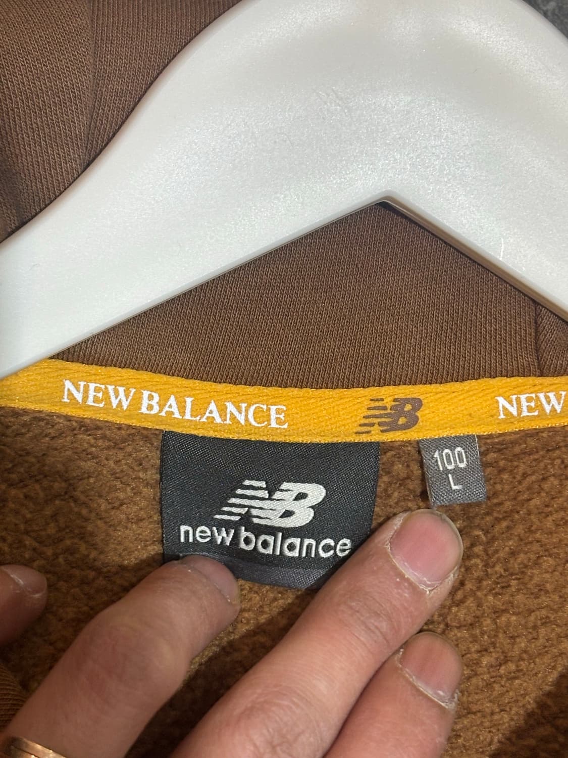 뉴발란스 후드집업 100사이즈 상품이미지5