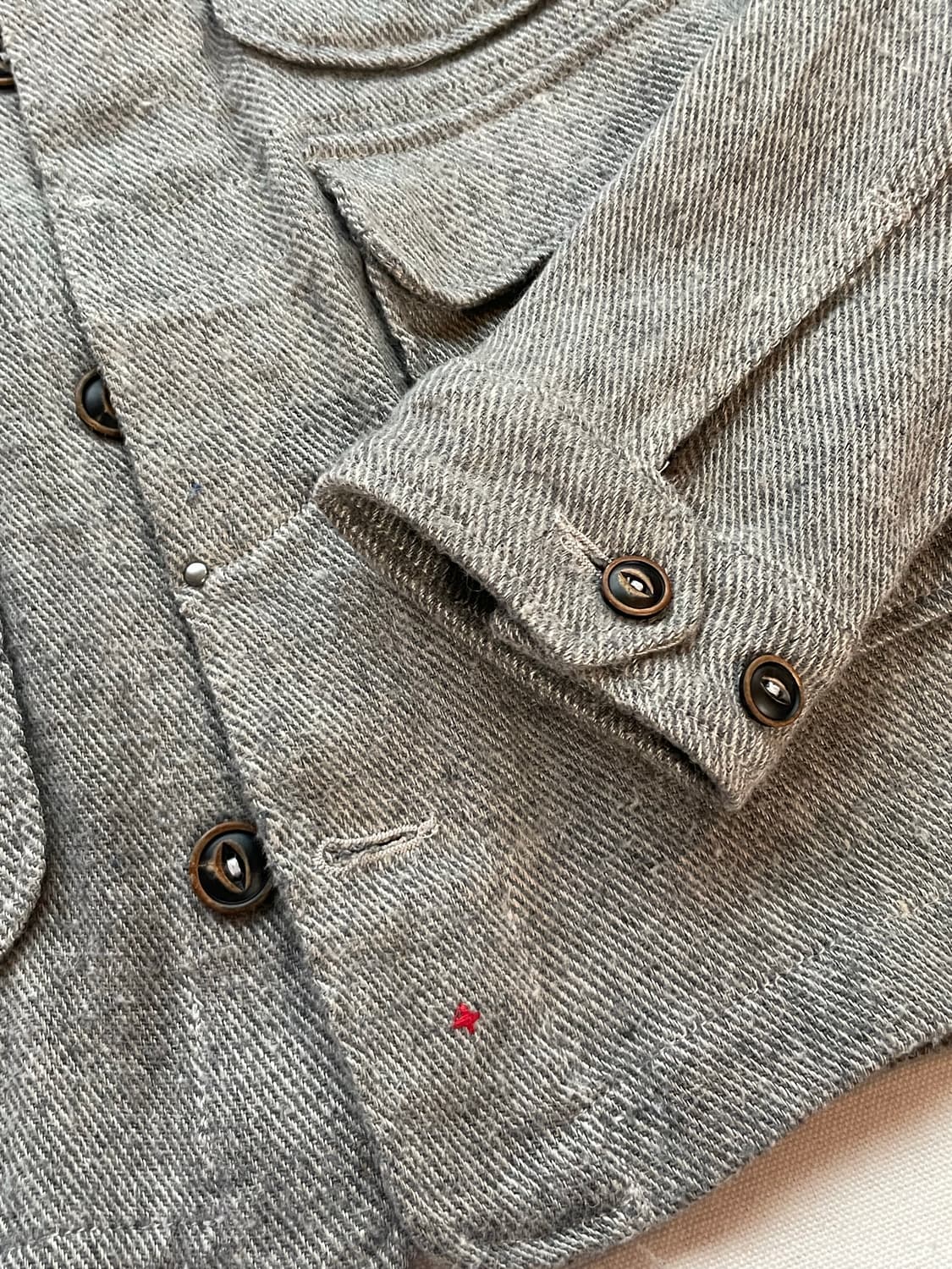 아폴리스 APOLIS 글로벌 시티즌 워크 자켓 린넨 울 초어 자켓 상품이미지5