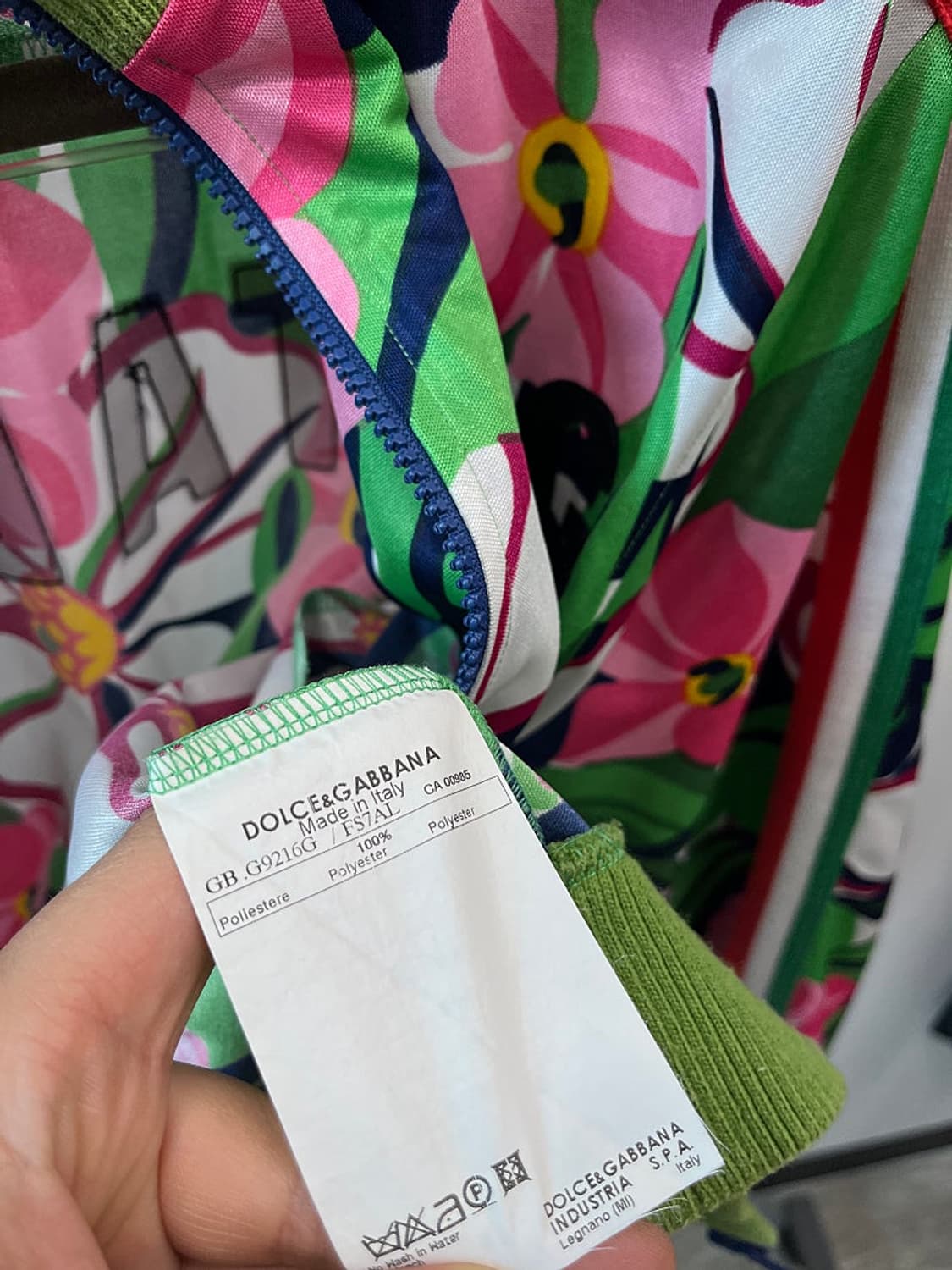 100) 돌체앤가바나 플로럴 이태리 져지 상품이미지9