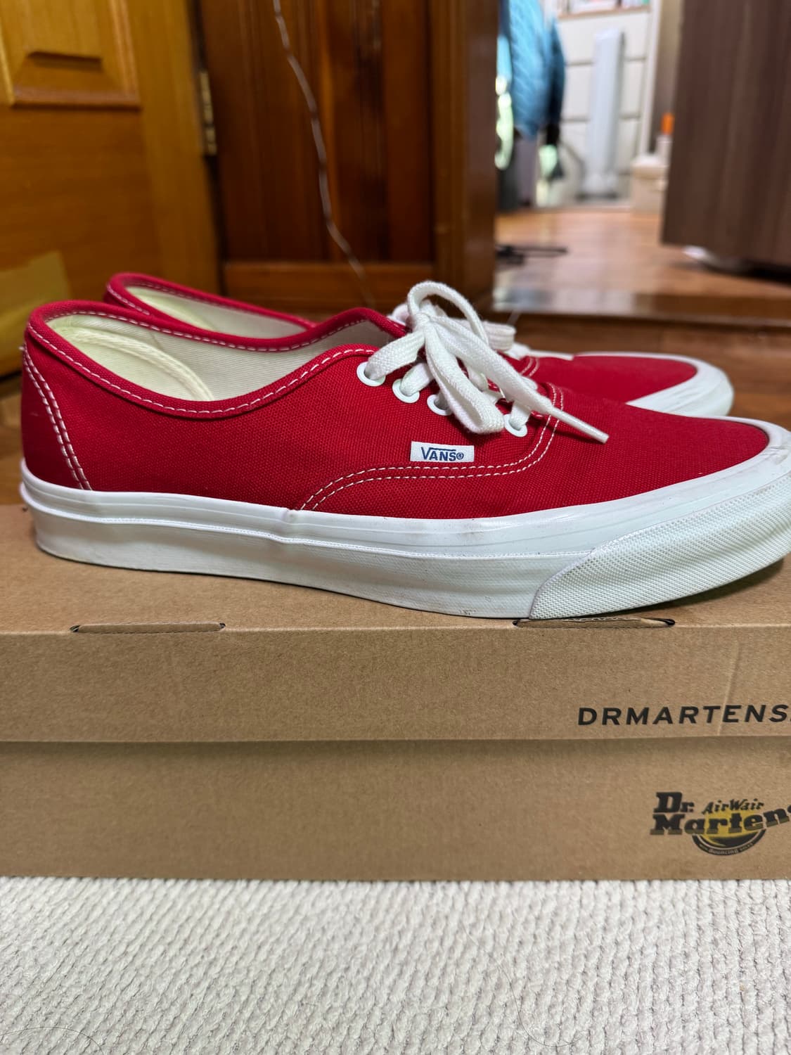 [285] 반스 어센틱 볼트 레드 상품이미지4