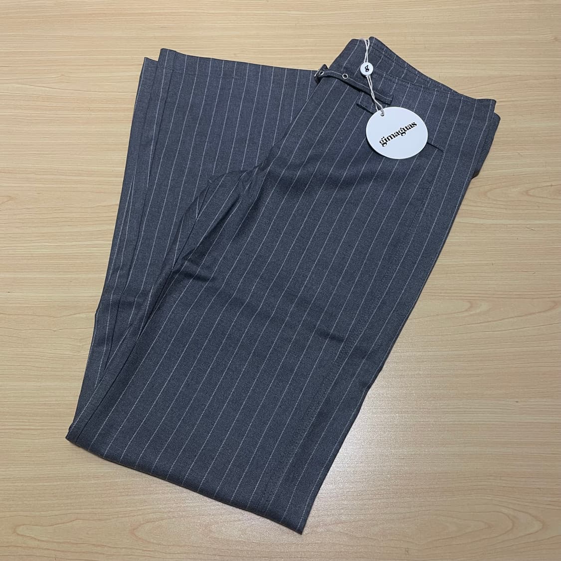 [36] 기마구아스 Nicole 핀 스트라이프 트라우저 상품이미지2