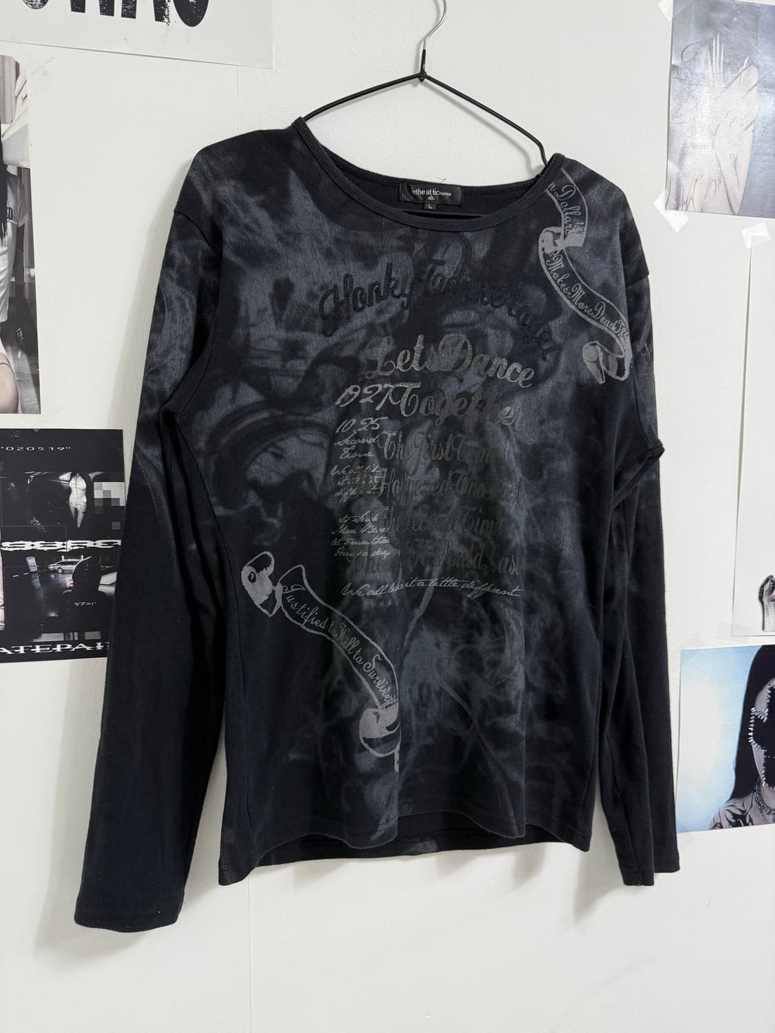 00s punk mood printing longsleeve 상품이미지3