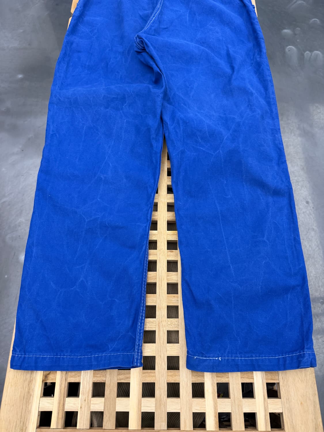 OLD MODEL WASHED BLUE FRENCH 프렌치퍼티그팬츠  상품이미지9