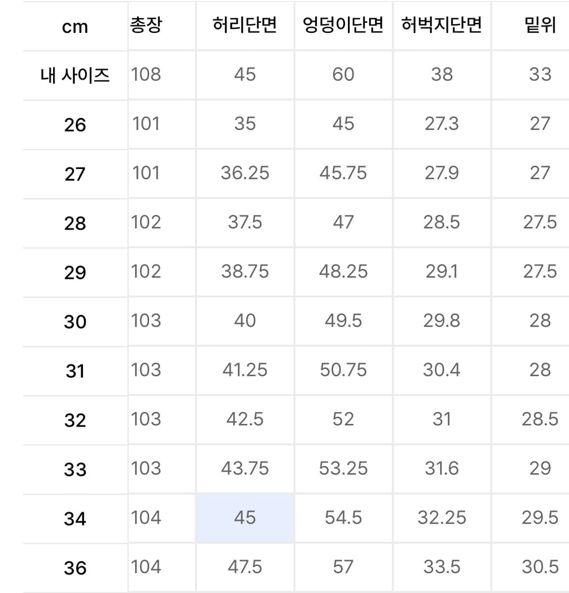 무신사 스탠다드 스트레이트 데님 36) 새상품 상품이미지4