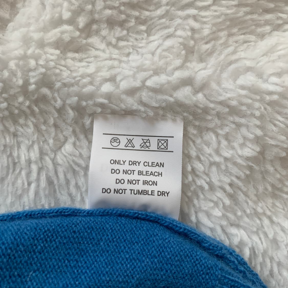 DRESS WELL 블루 캐시미어 파인울 가디건 상품이미지10