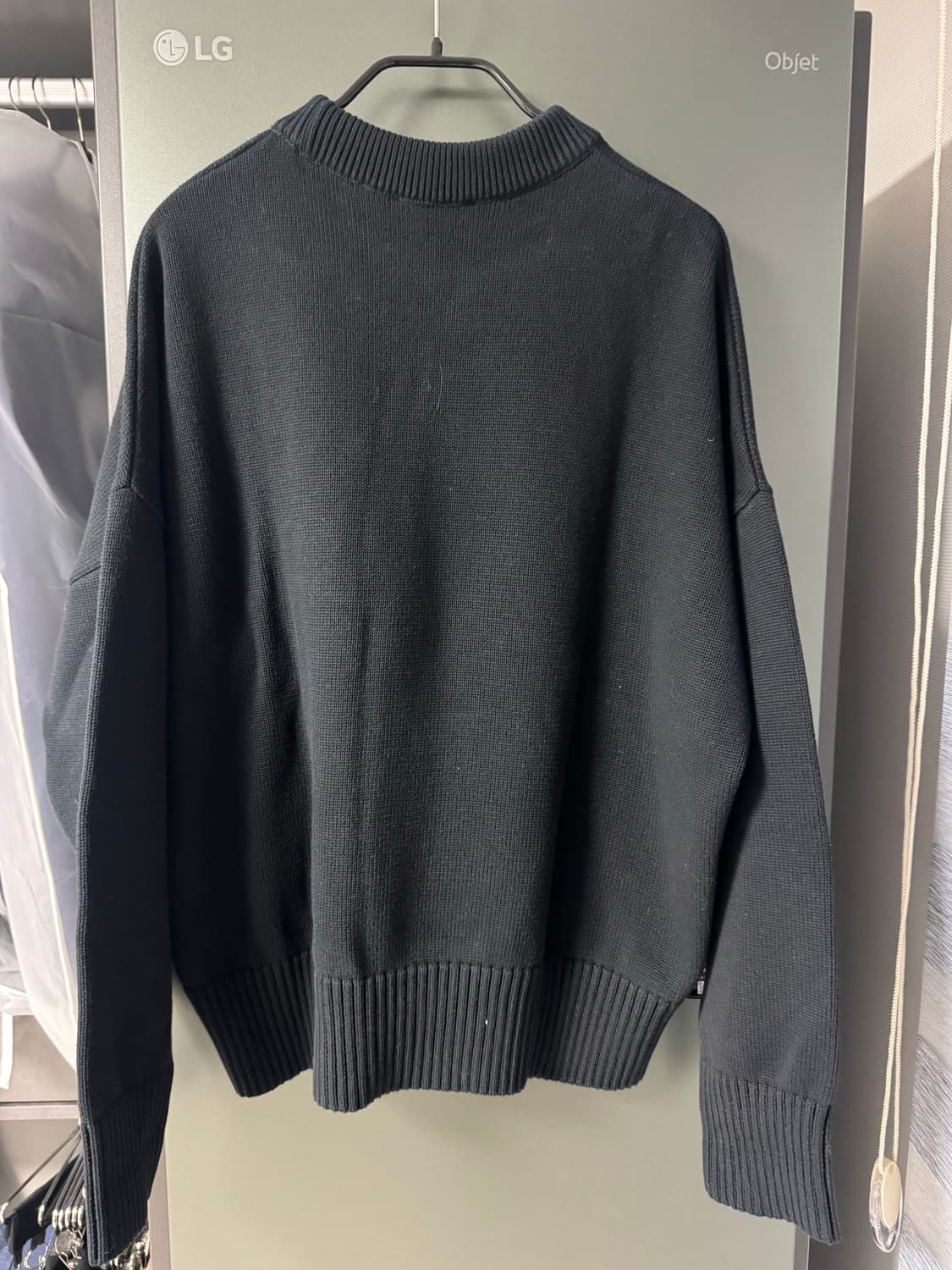 [XL] 아미 빅하트 로고니트, 백화점 매장구매 상품이미지3