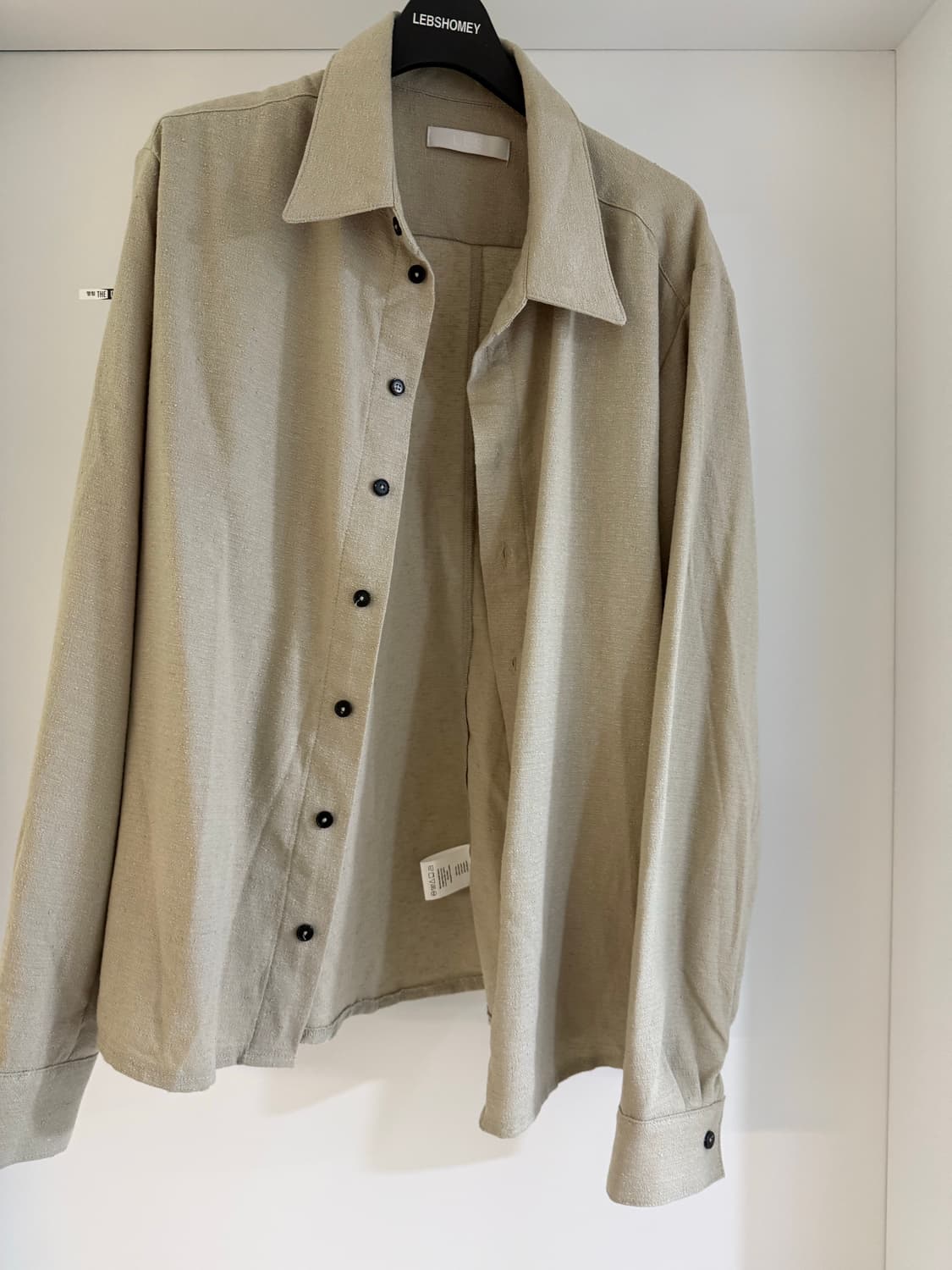 Les 세미 테일러드 셔츠 상품이미지2