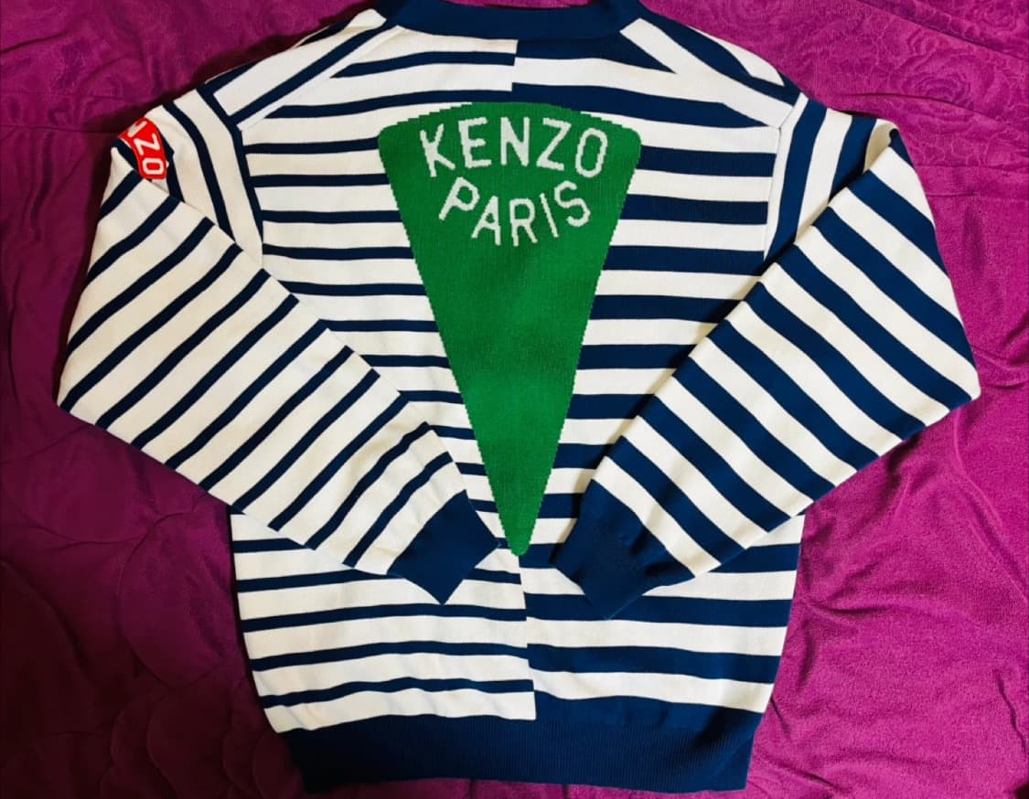 겐조 노티카 네이비스트라이프 가디건드립니다[미착용] 상품이미지2