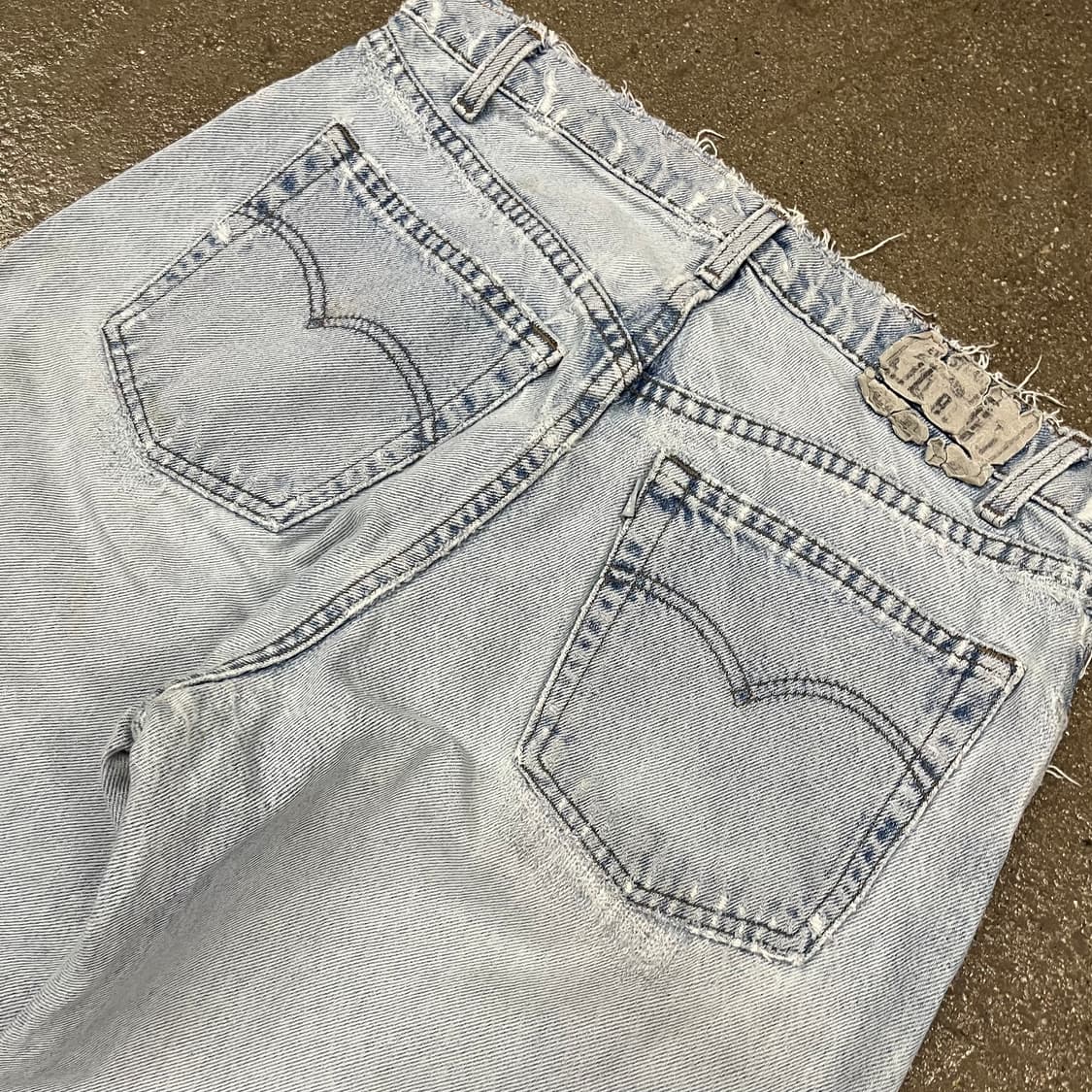90s USA 리바이스 실버탭 데님 팬츠 (32“) 상품이미지5